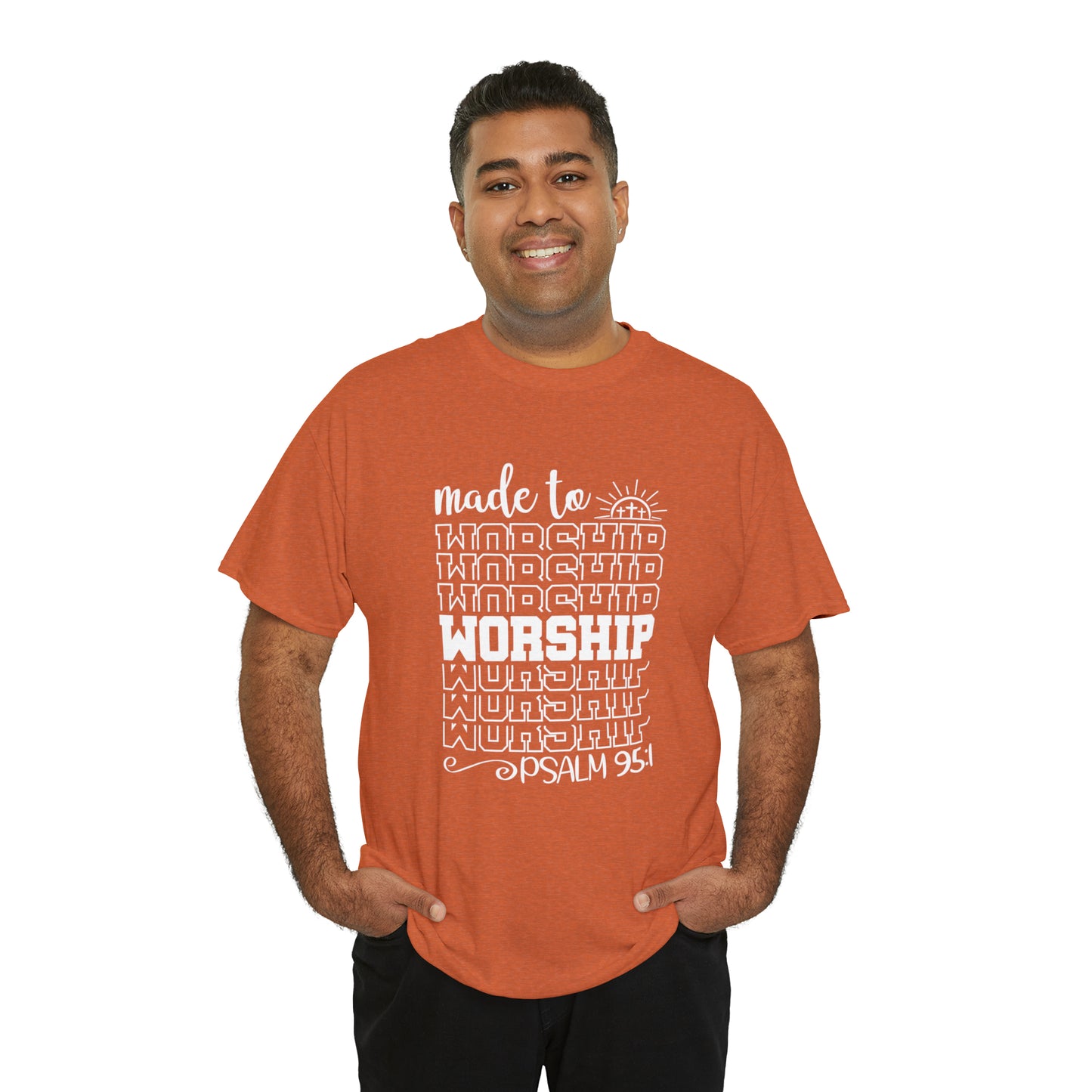 MADE TO WORSHIP - DRK TEE