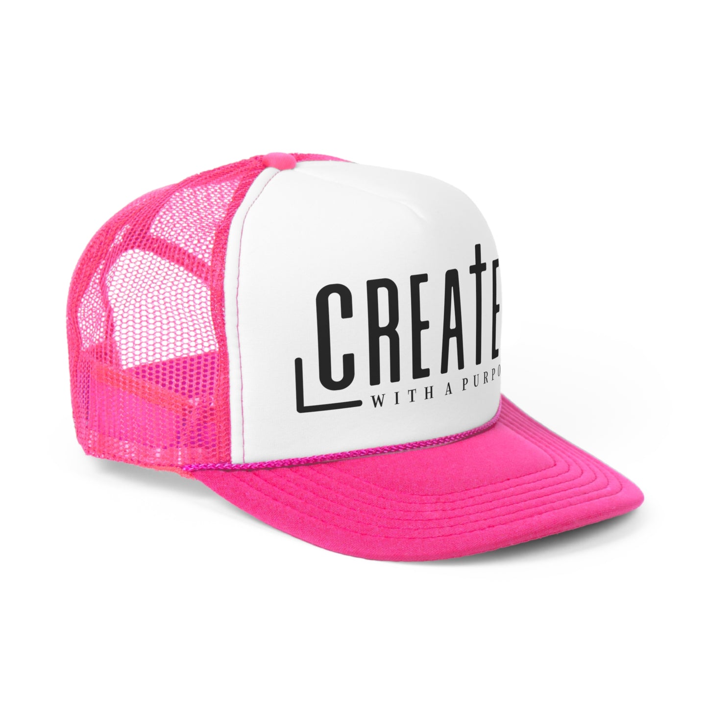 CREATED WITH PURPOSE TRUCKER CAPS