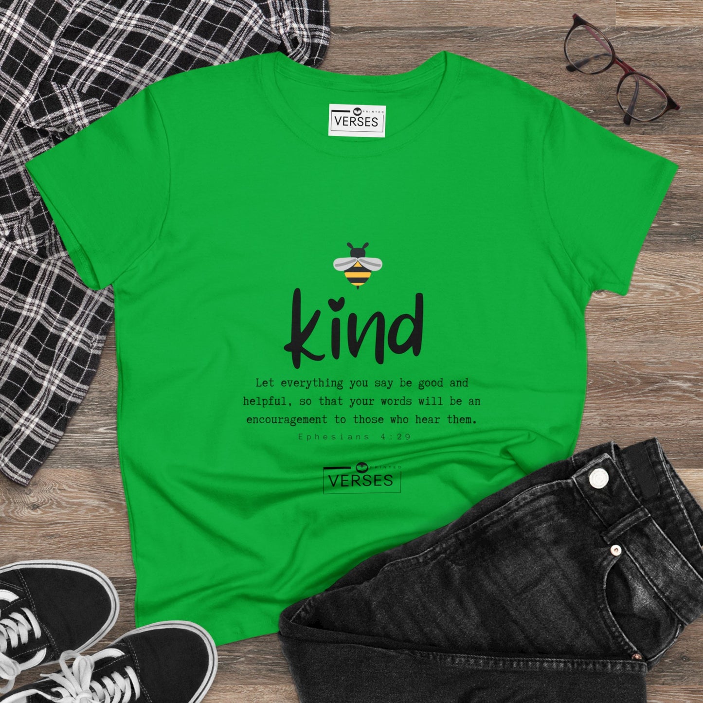 BE KIND - LADIES COTTON TEE