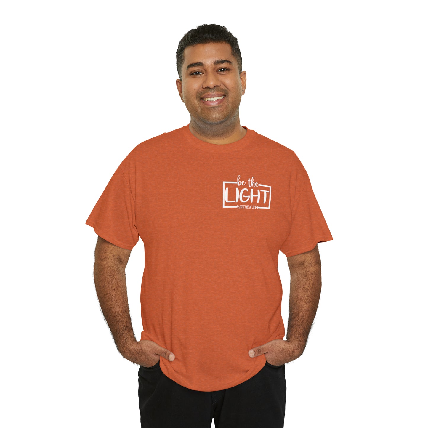BE THE LIGHT BADGE - DRK TEE