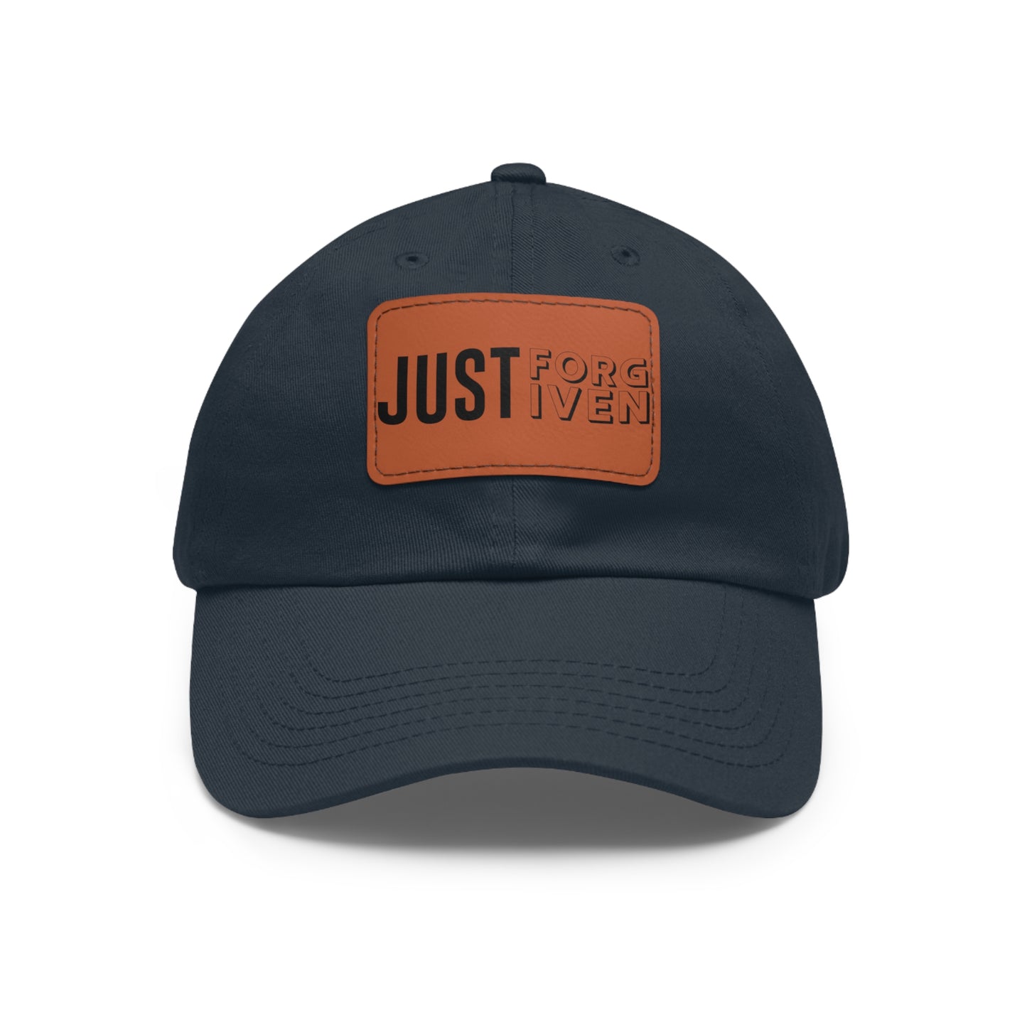 JUST FORGIVEN - LEATHER PATCH CAP