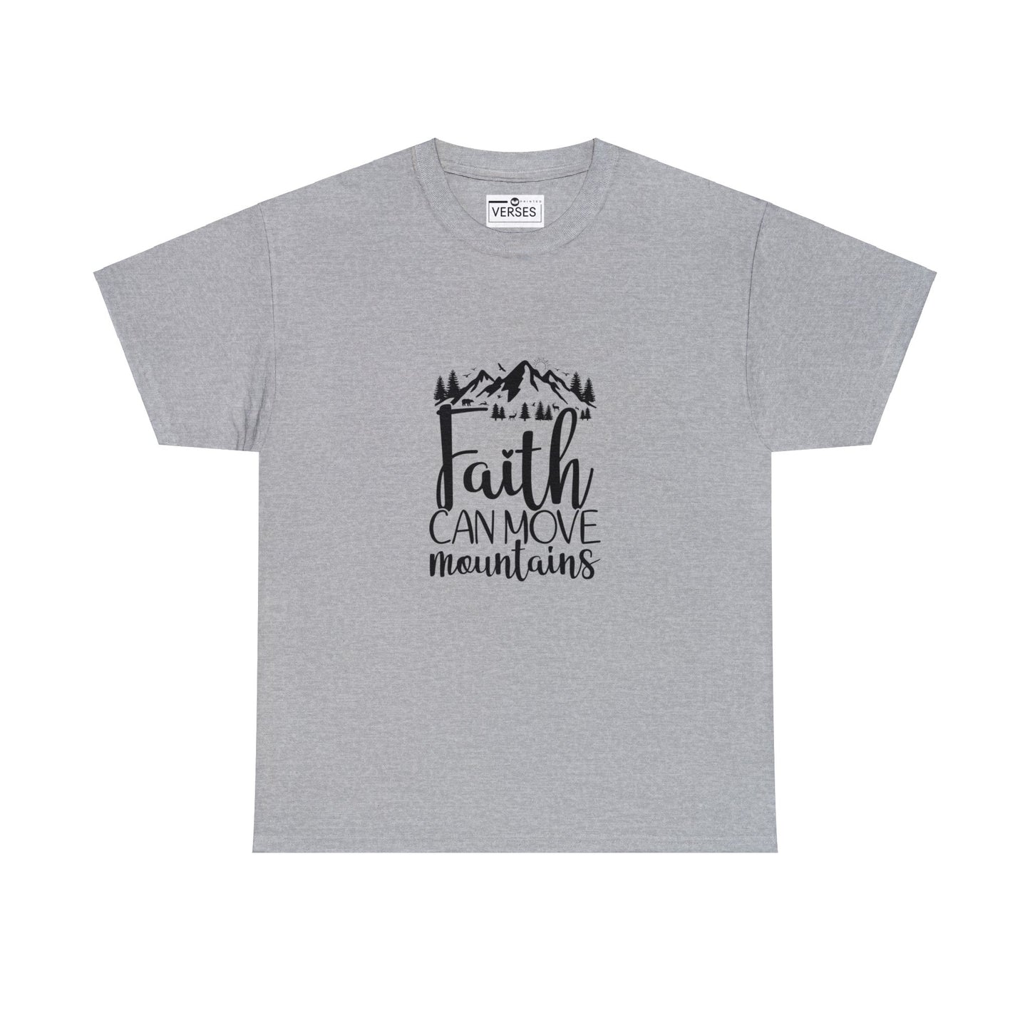 FAITH CAN MOVE MOUNTAINS
