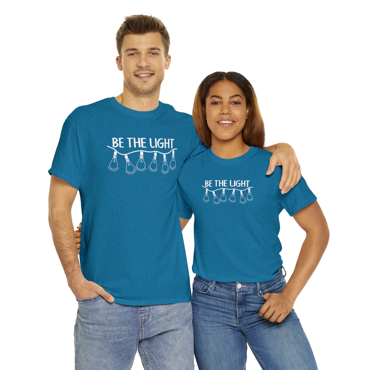 BE THE LIGHT - DRK TEE