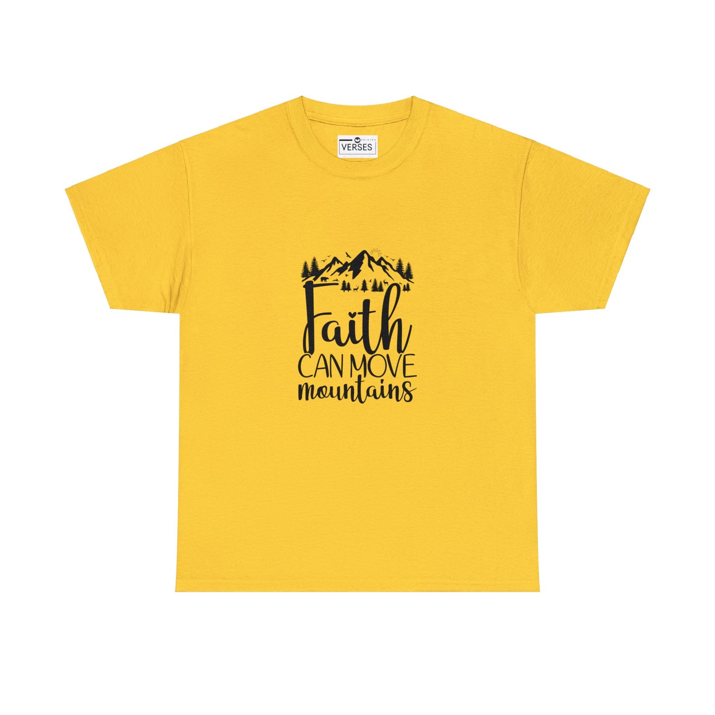 FAITH CAN MOVE MOUNTAINS