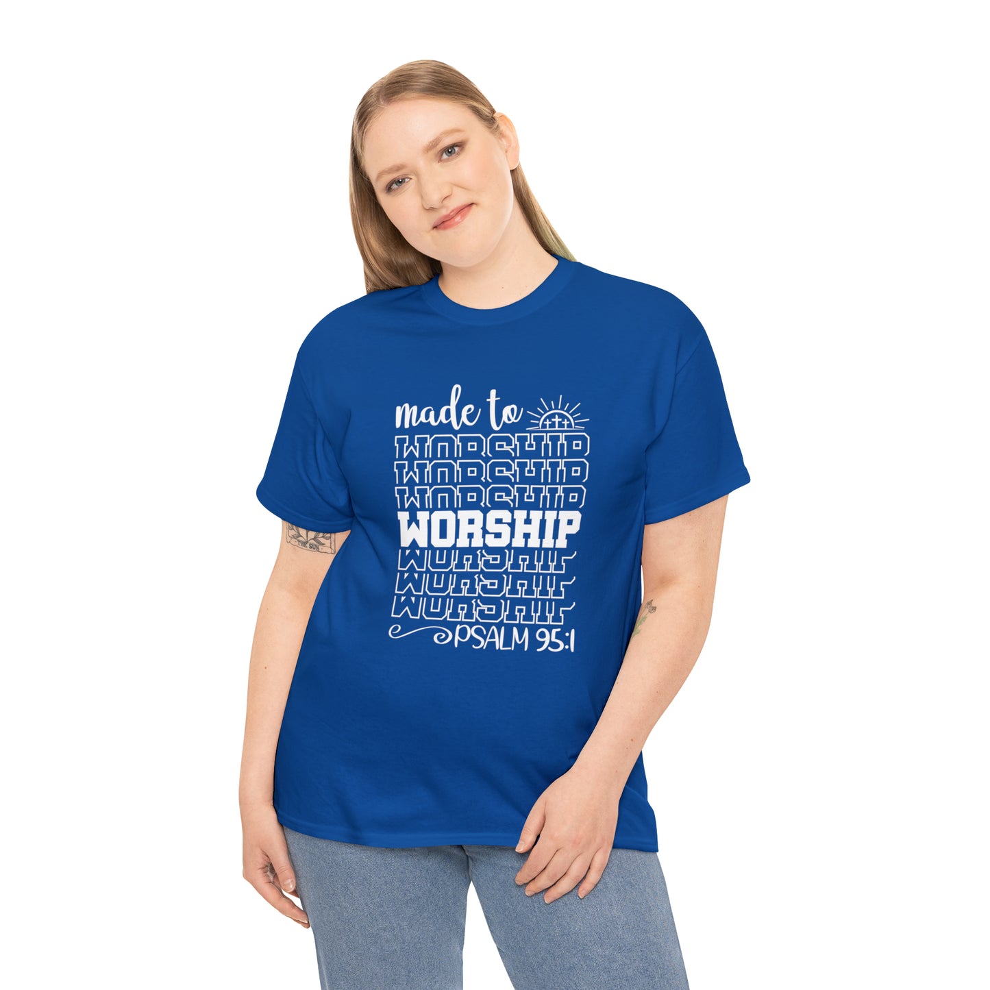 MADE TO WORSHIP - DRK TEE