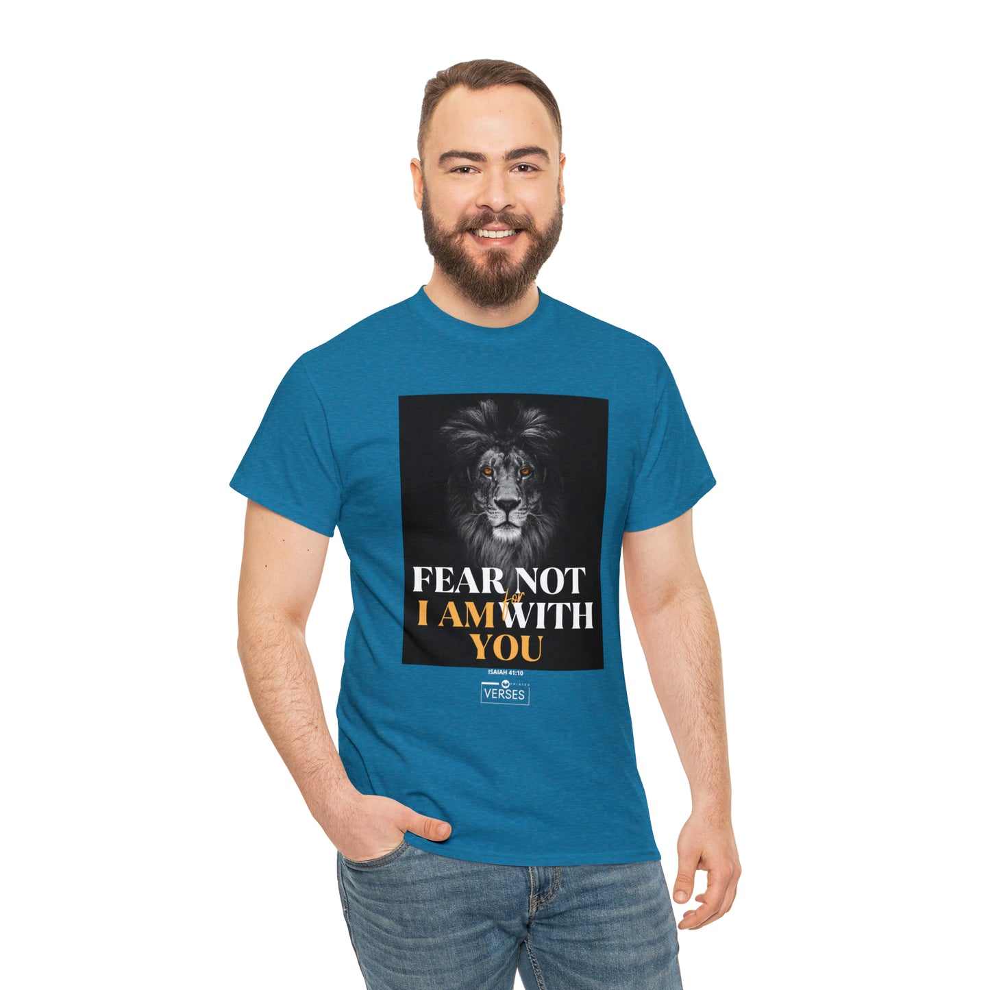 FEAR NOT FOR I AM WITH YOU - DRK TEE