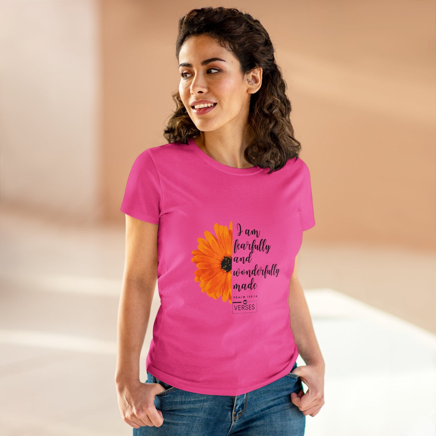 I AM FEARFULLY AND WONDERFULLY MADE - LADIES COTTON TEE