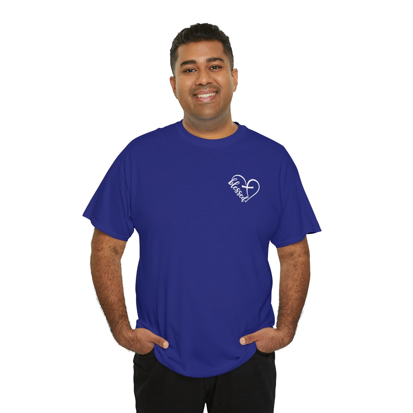 BLESSED HEART - DRK TEE