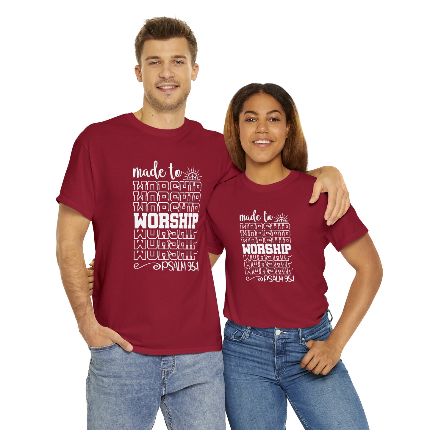 MADE TO WORSHIP - DRK TEE