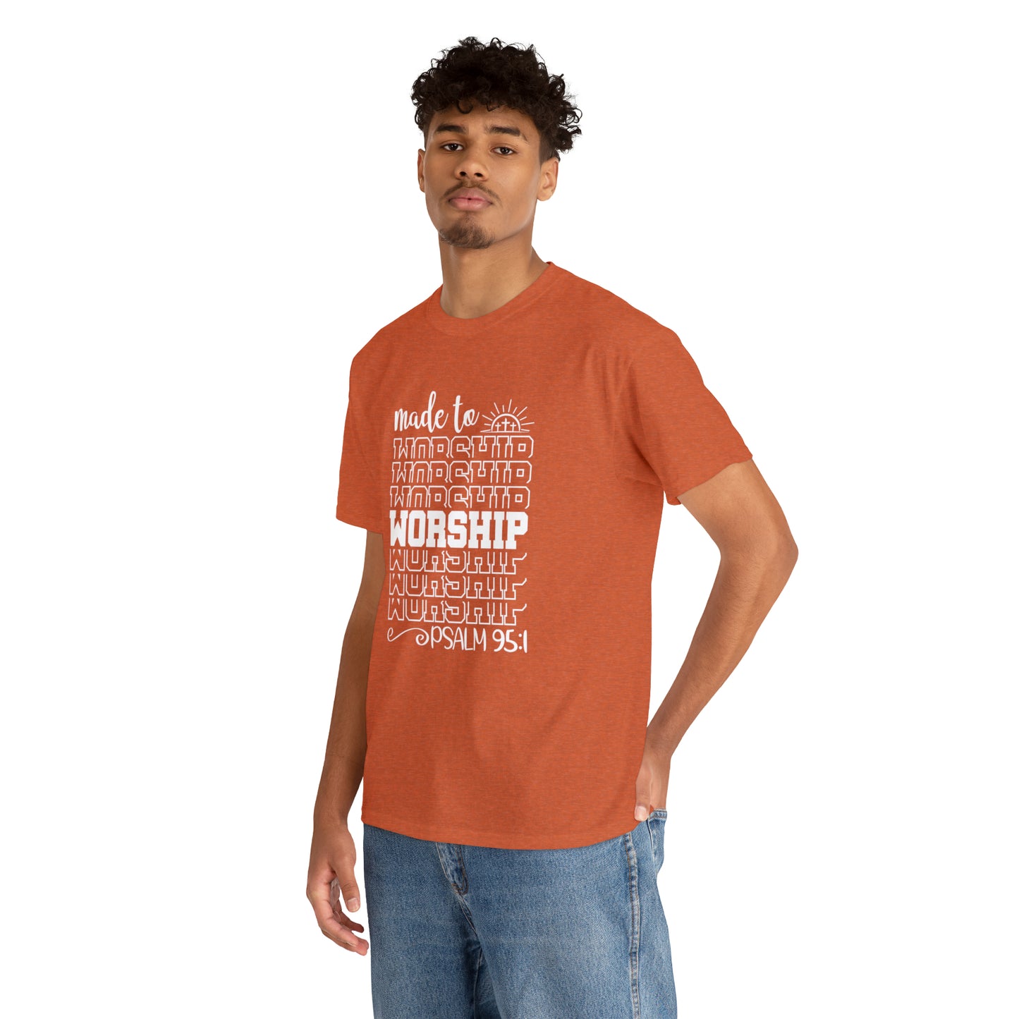 MADE TO WORSHIP - DRK TEE