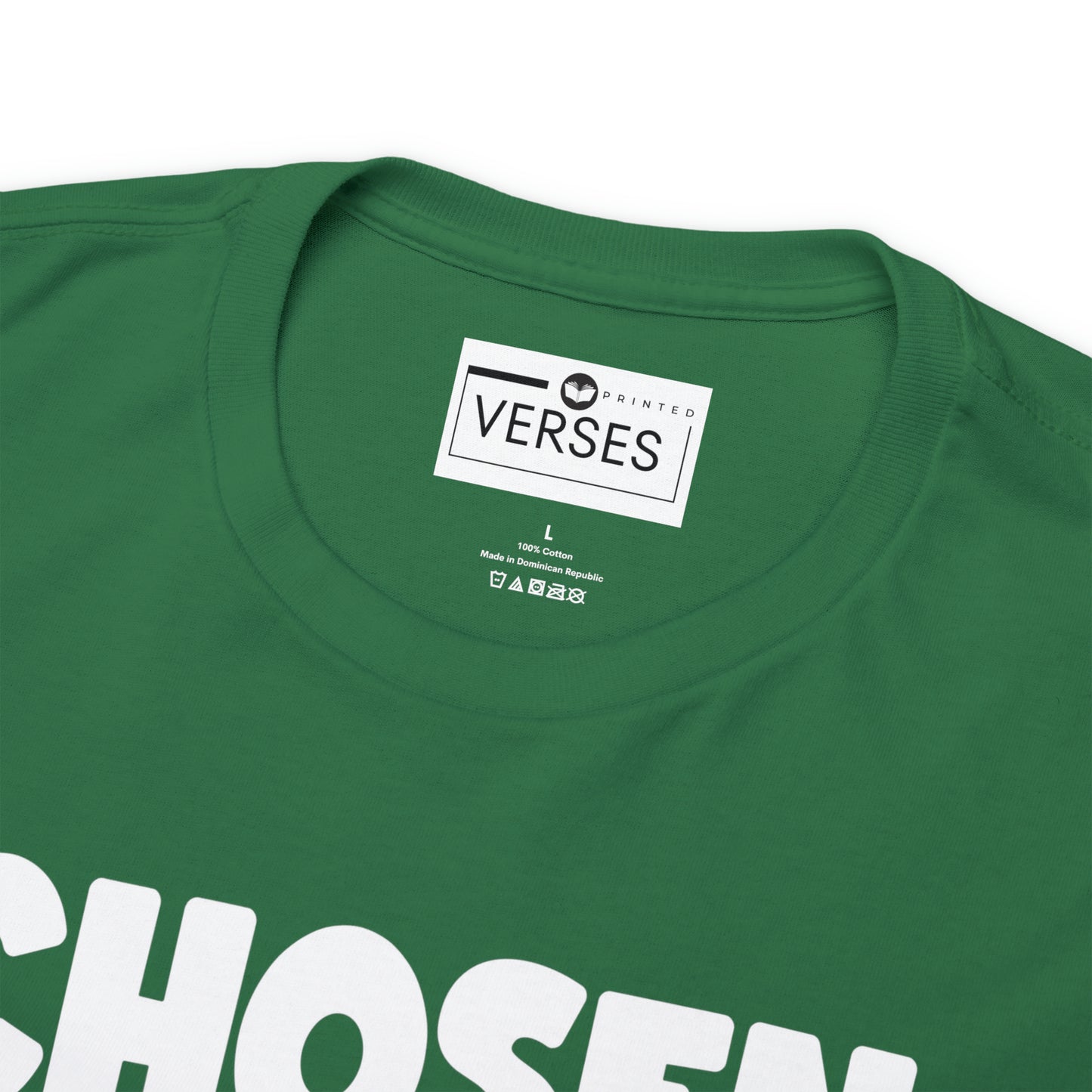 CHOSEN BLESSED FORGIVEN REDEEMED - DRK TEE