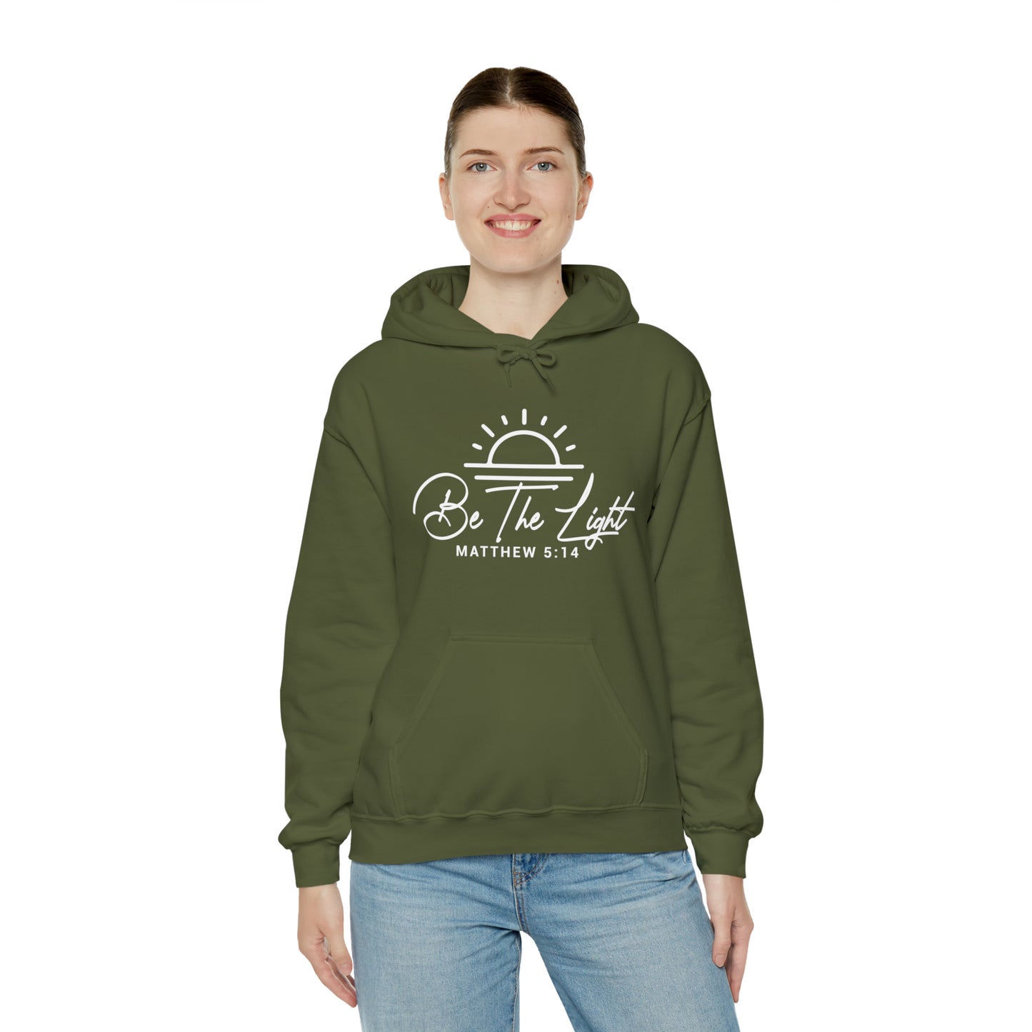 BE THE LIGHT - FAITH HOODIE