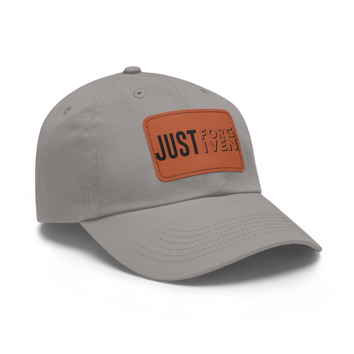 JUST FORGIVEN - LEATHER PATCH CAP