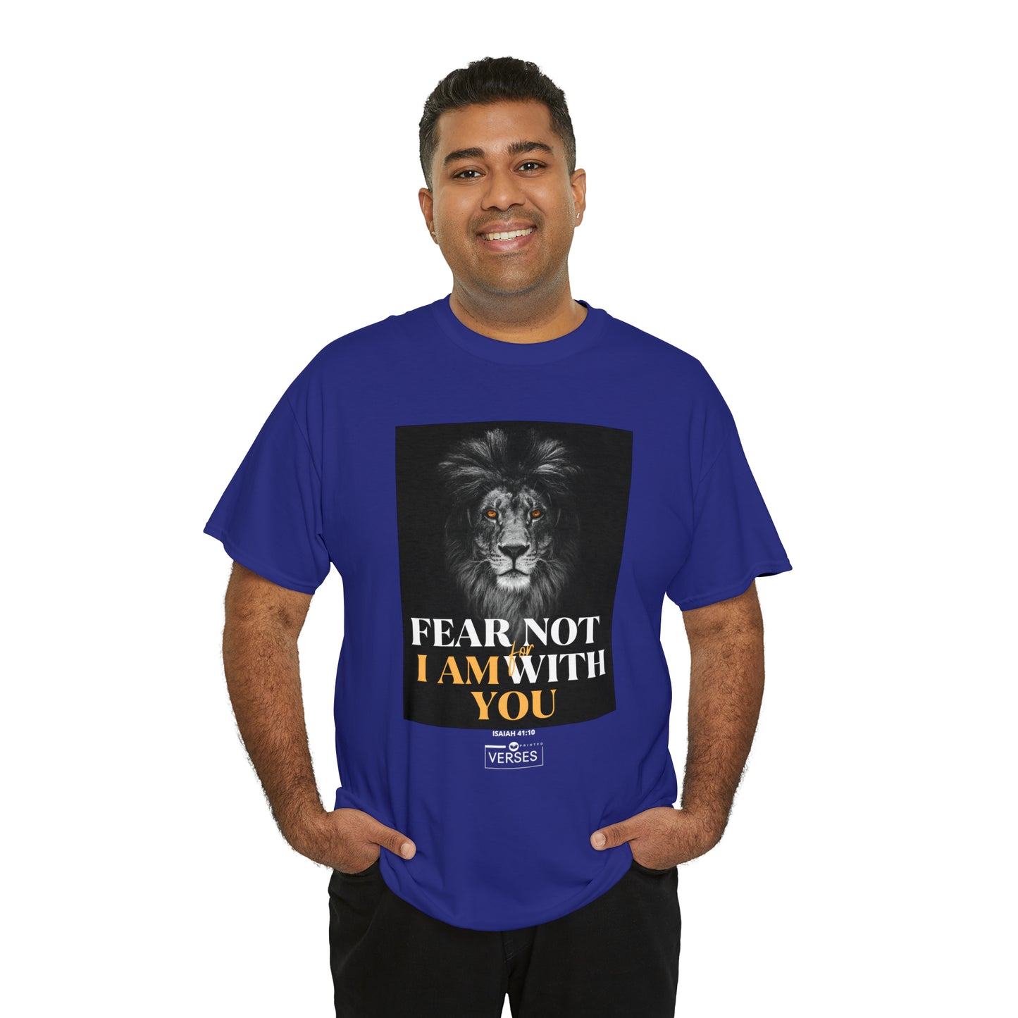 FEAR NOT FOR I AM WITH YOU - DRK TEE