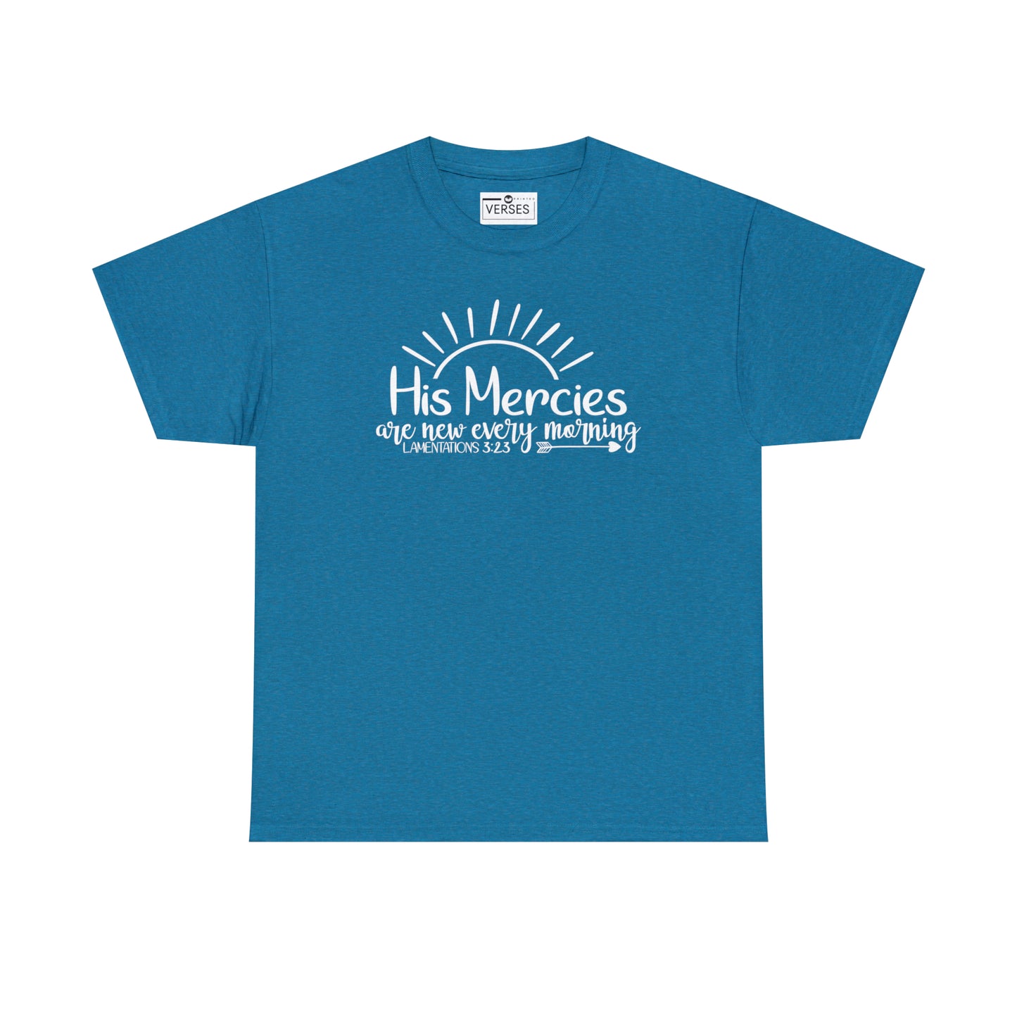HIS MERCIES ARE NEW EVERY MORNING - DRK TEE