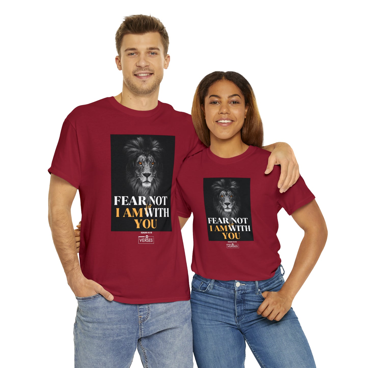 FEAR NOT FOR I AM WITH YOU - DRK TEE