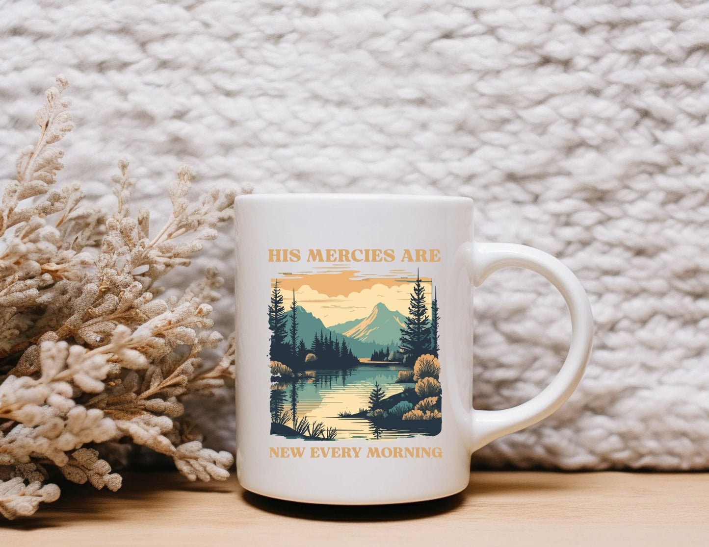 RIVER VIEW HIS MERCIES ARE NEW - MIRACLE MUG