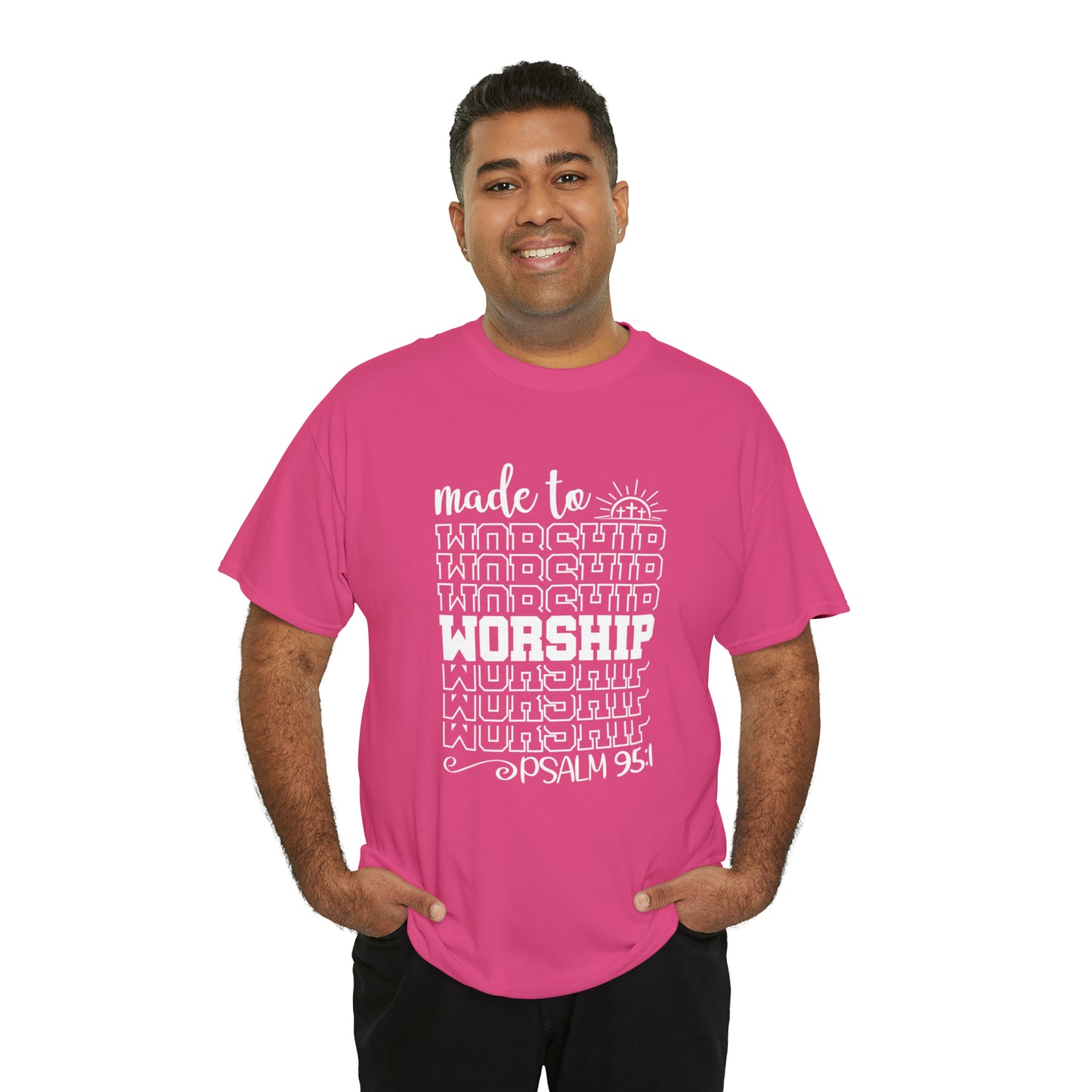 MADE TO WORSHIP - DRK TEE