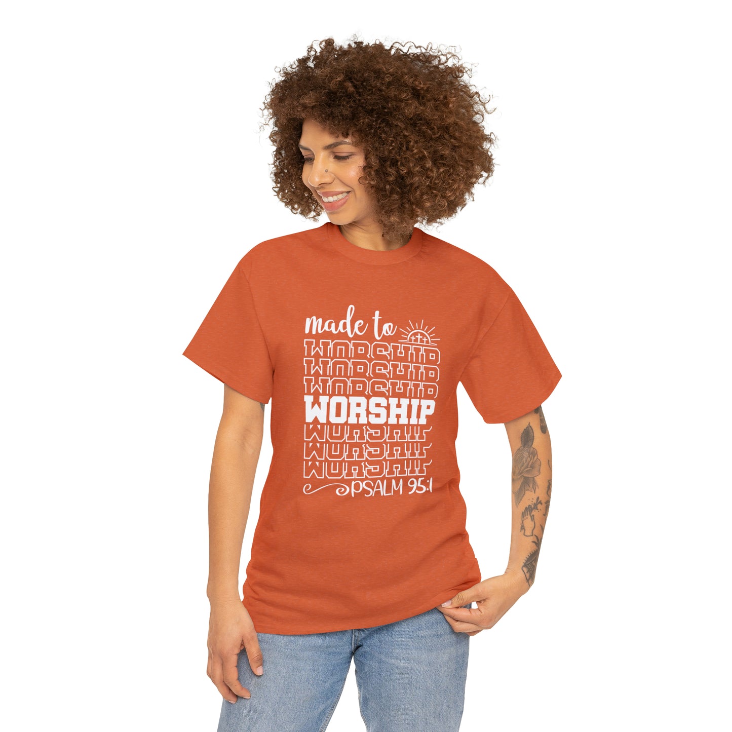 MADE TO WORSHIP - DRK TEE