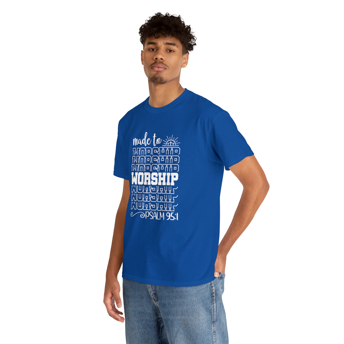 MADE TO WORSHIP - DRK TEE