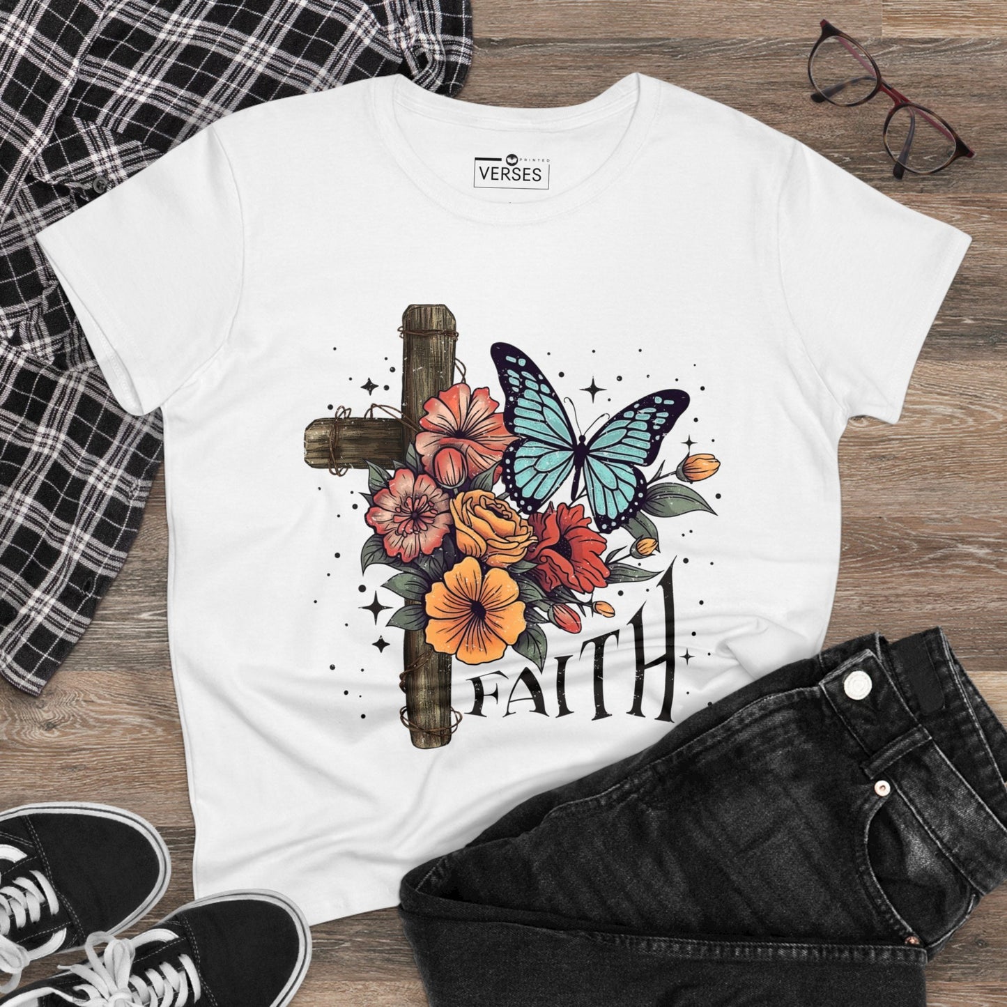 FAITH - LADIES COTTON TEE