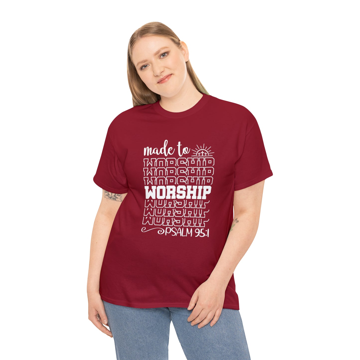 MADE TO WORSHIP - DRK TEE