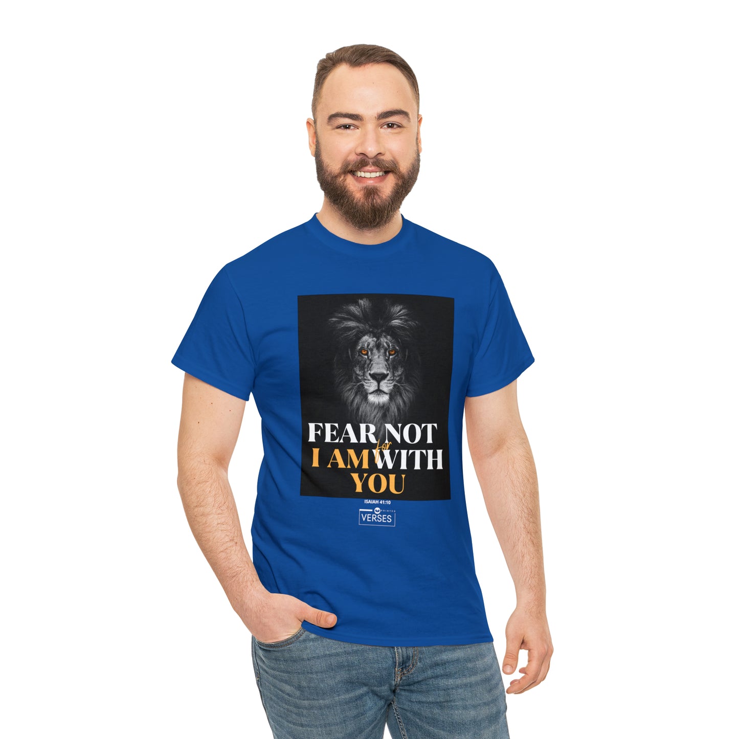 FEAR NOT FOR I AM WITH YOU - DRK TEE