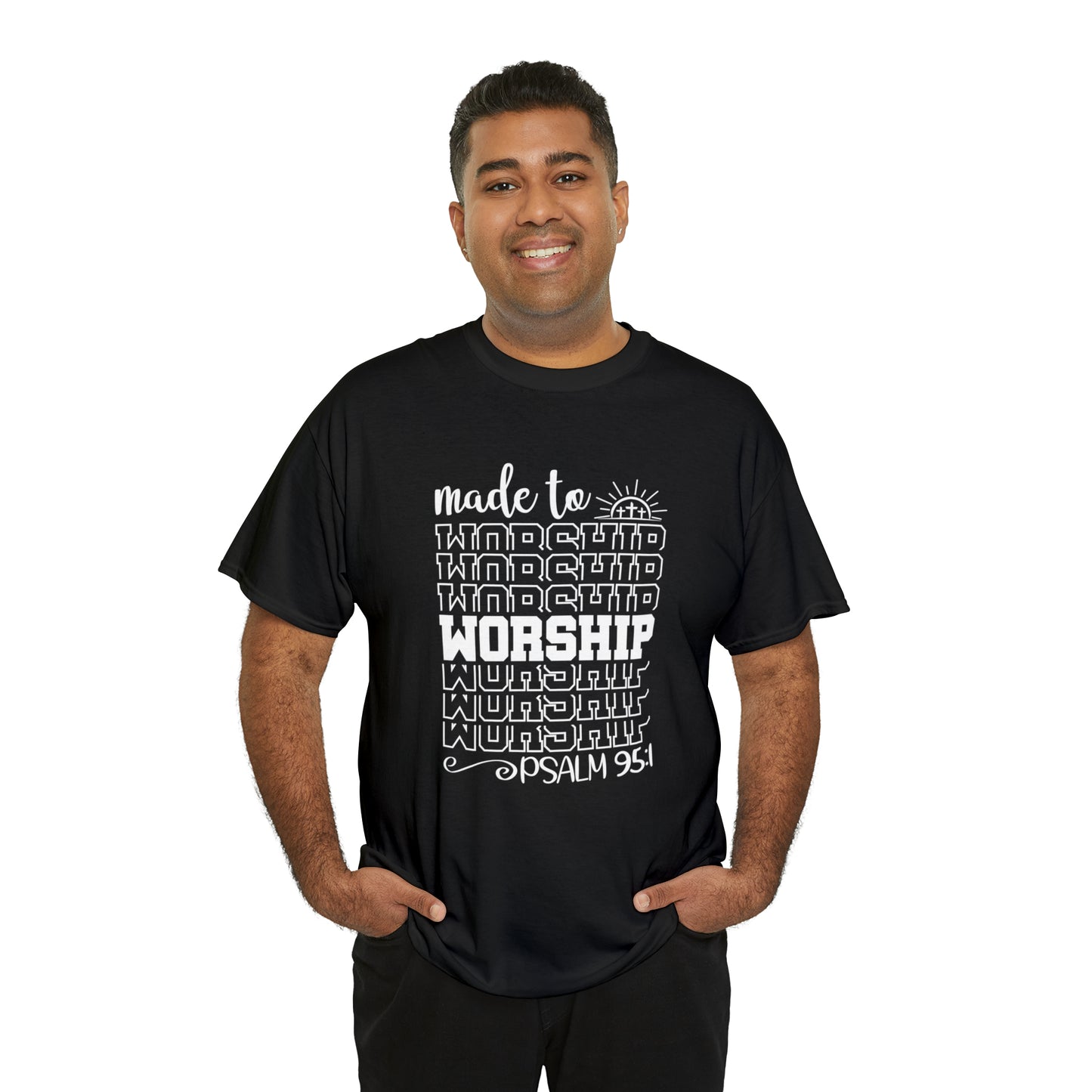 MADE TO WORSHIP - DRK TEE