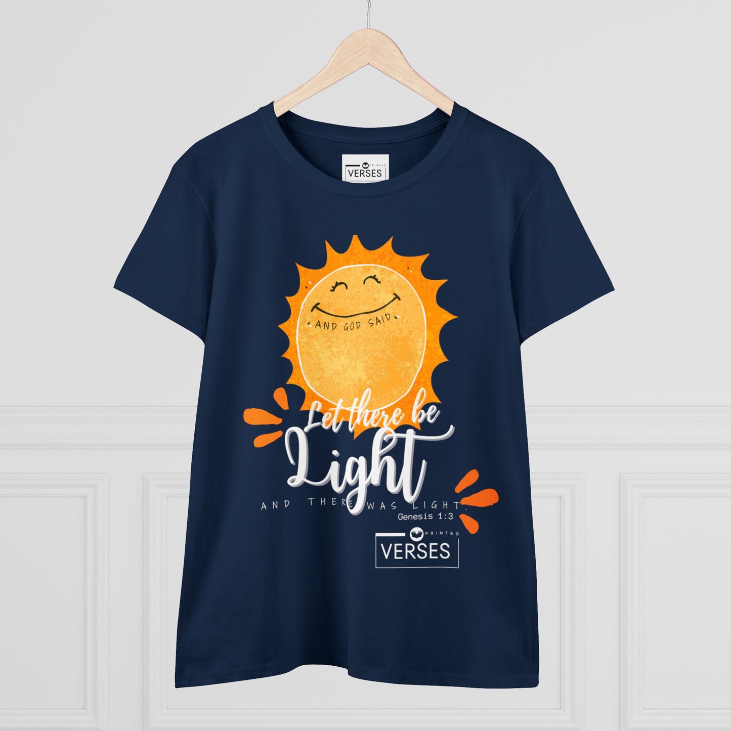 LET THERE BE LIGHT - LADIES DRK TEE