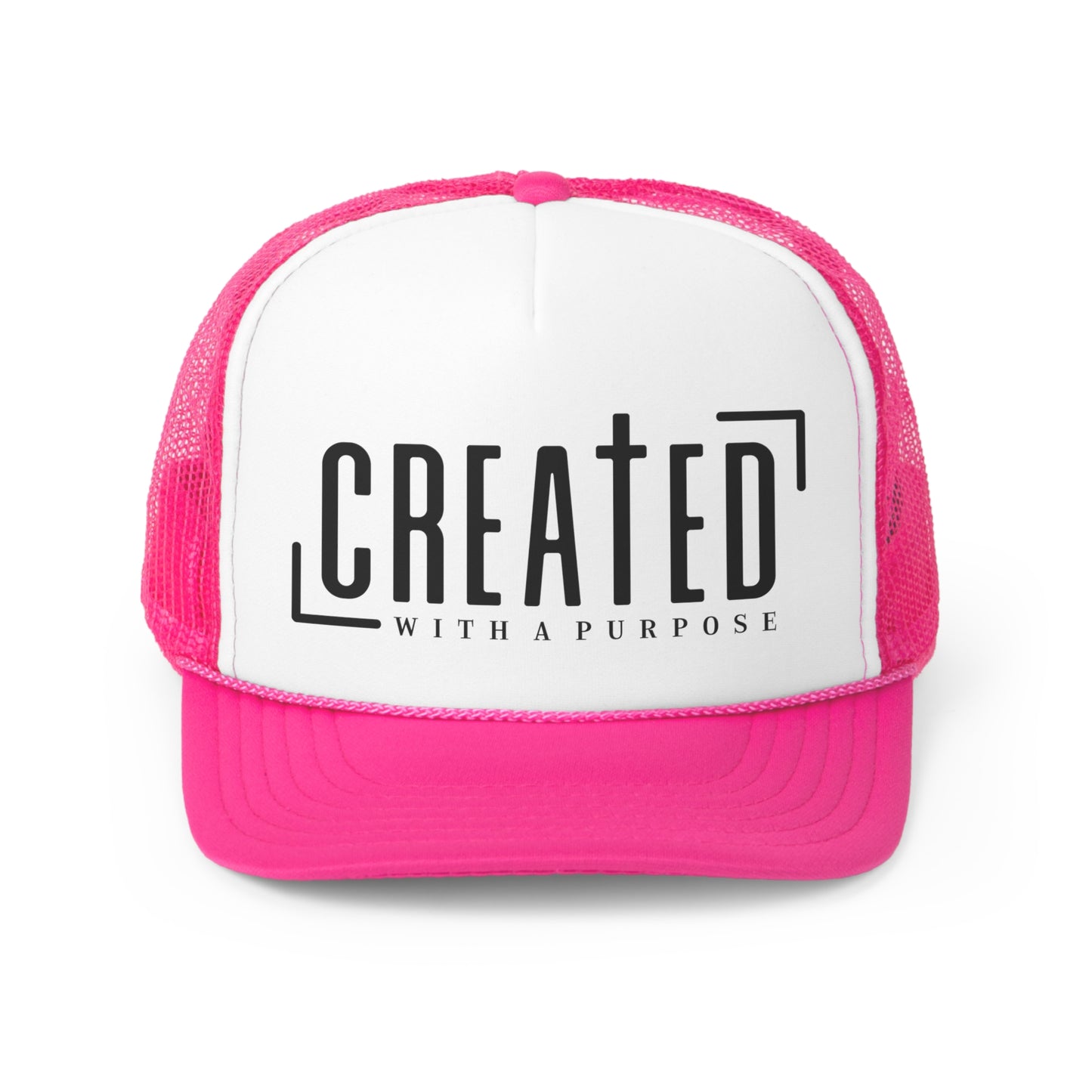 CREATED WITH PURPOSE TRUCKER CAPS