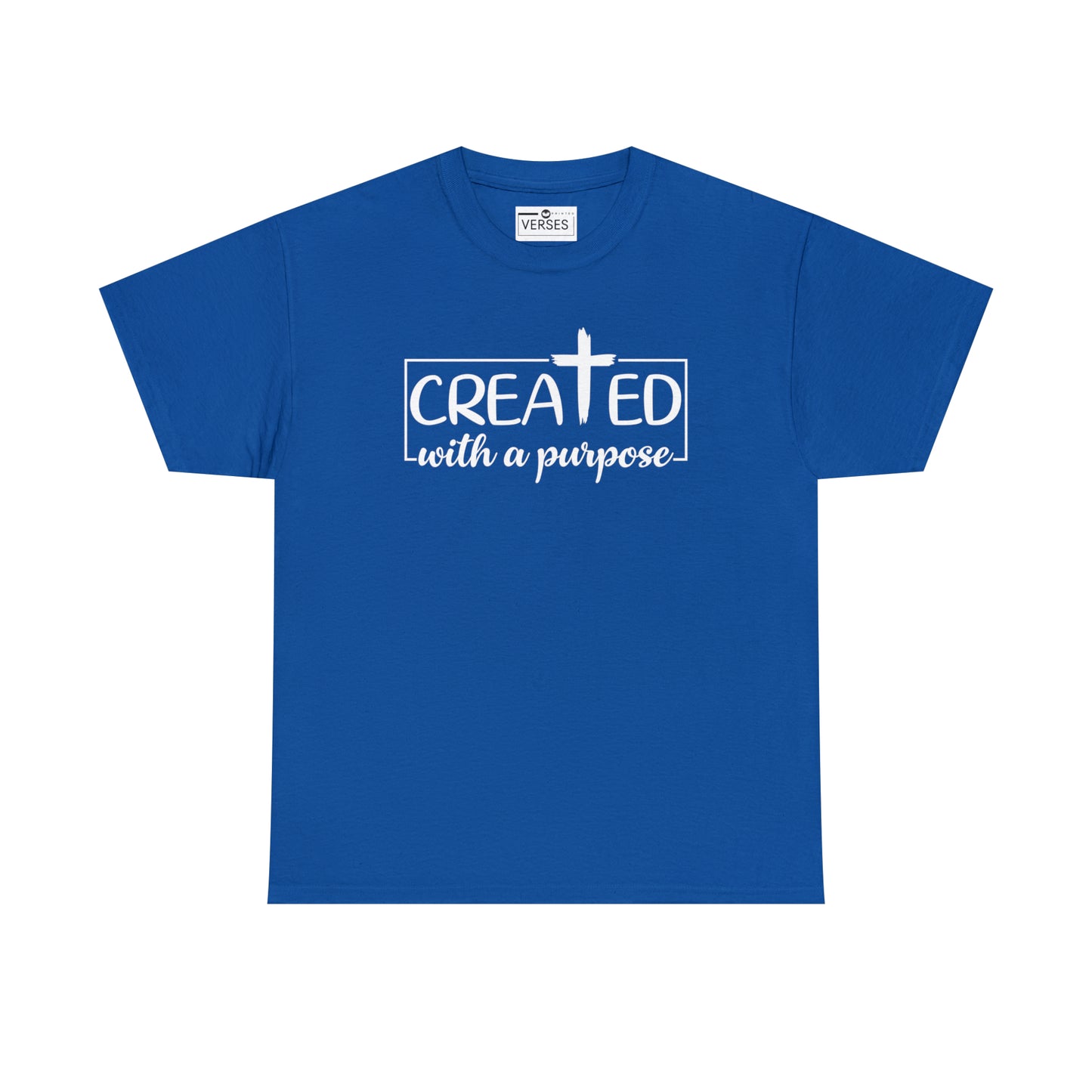 CREATED WITH PURPOSE - DRK TEE