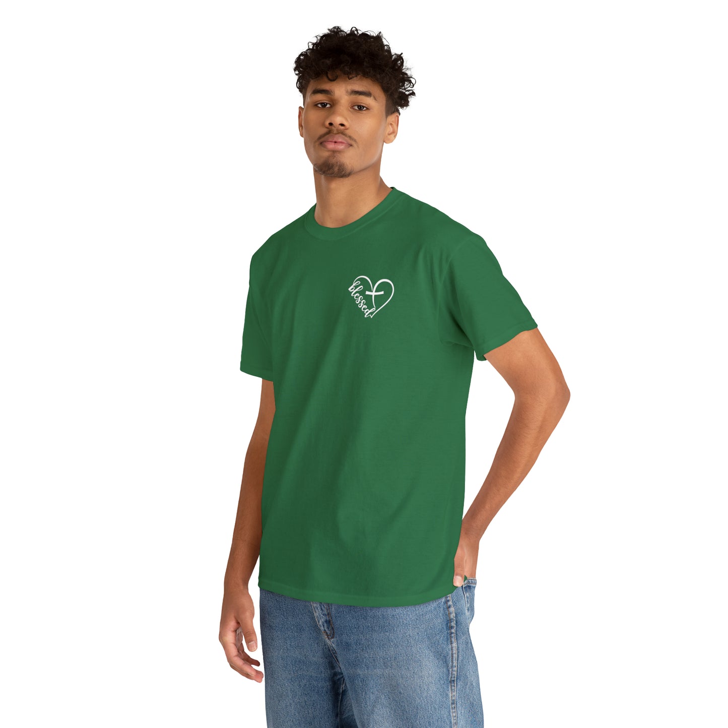 BLESSED HEART - DRK TEE