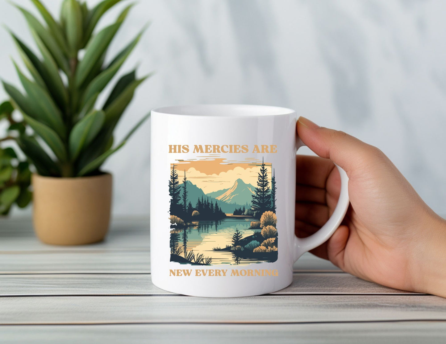 RIVER VIEW HIS MERCIES ARE NEW - MIRACLE MUG