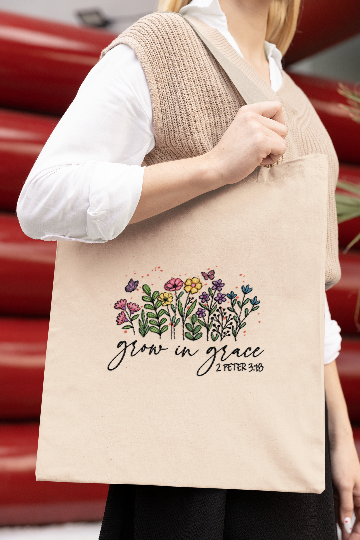 GROW IN GRACE - PROMISEKEEPER TOTES