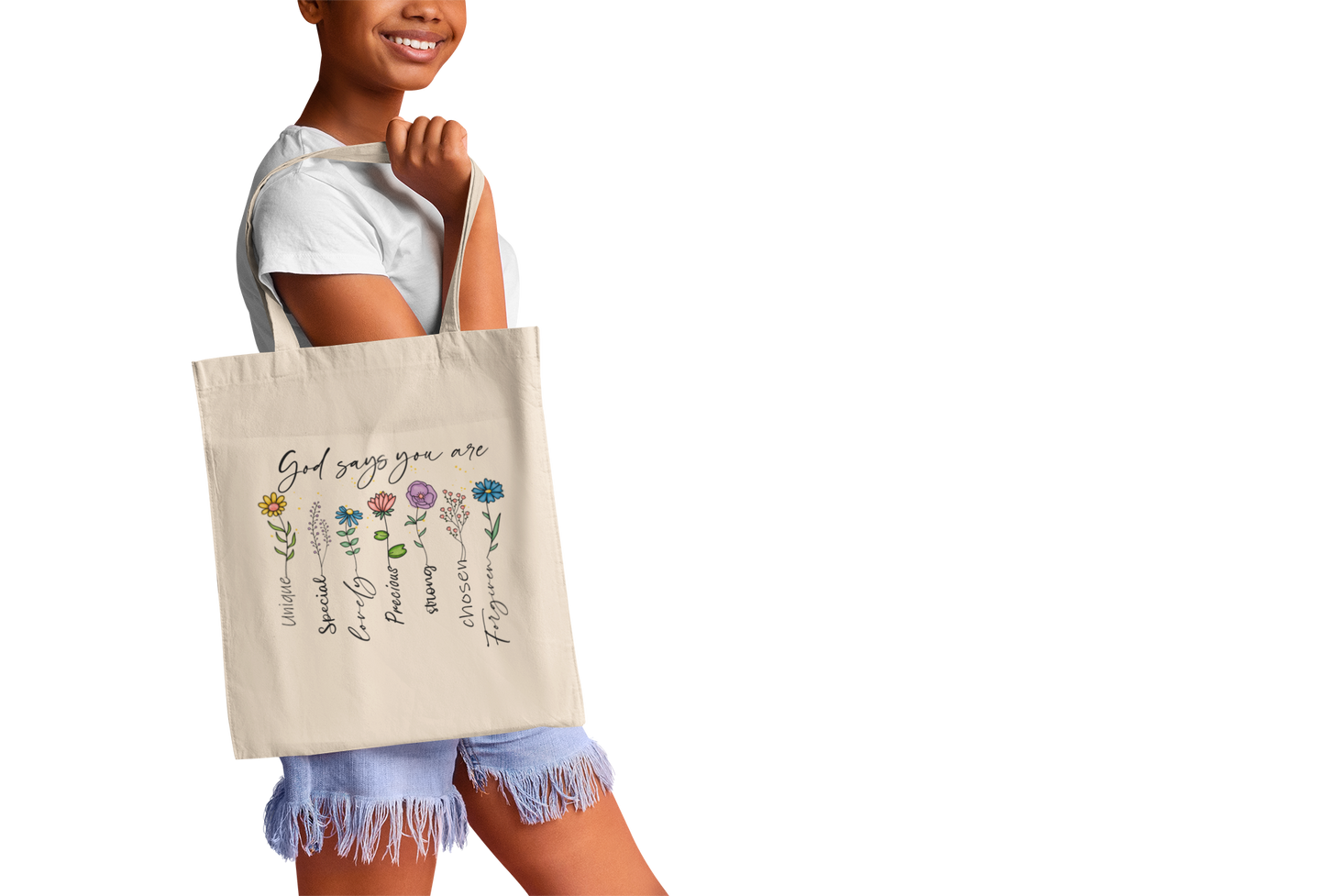 GOD SAYS - PROMISEKEEPER TOTES