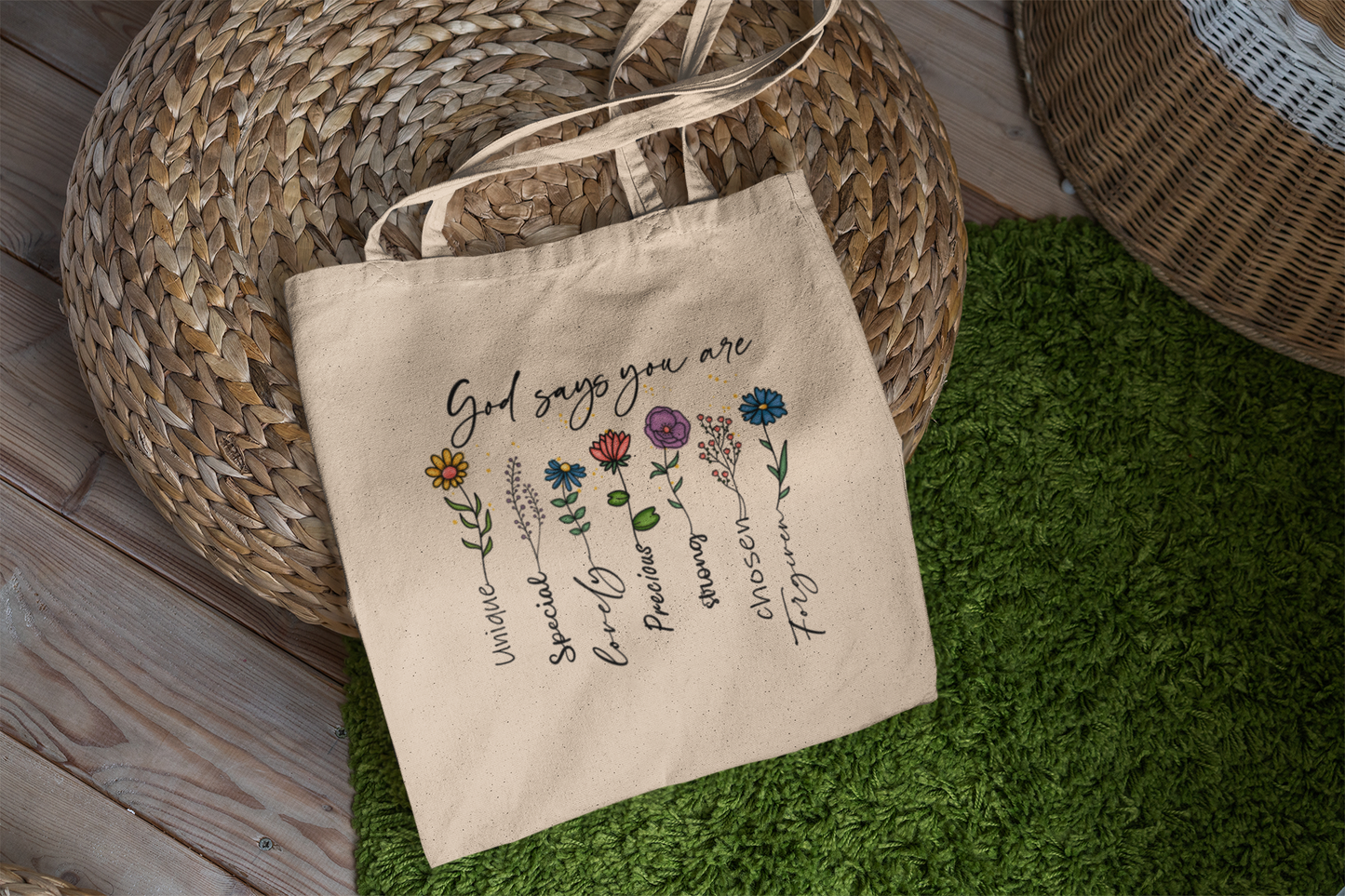 GOD SAYS - PROMISEKEEPER TOTES