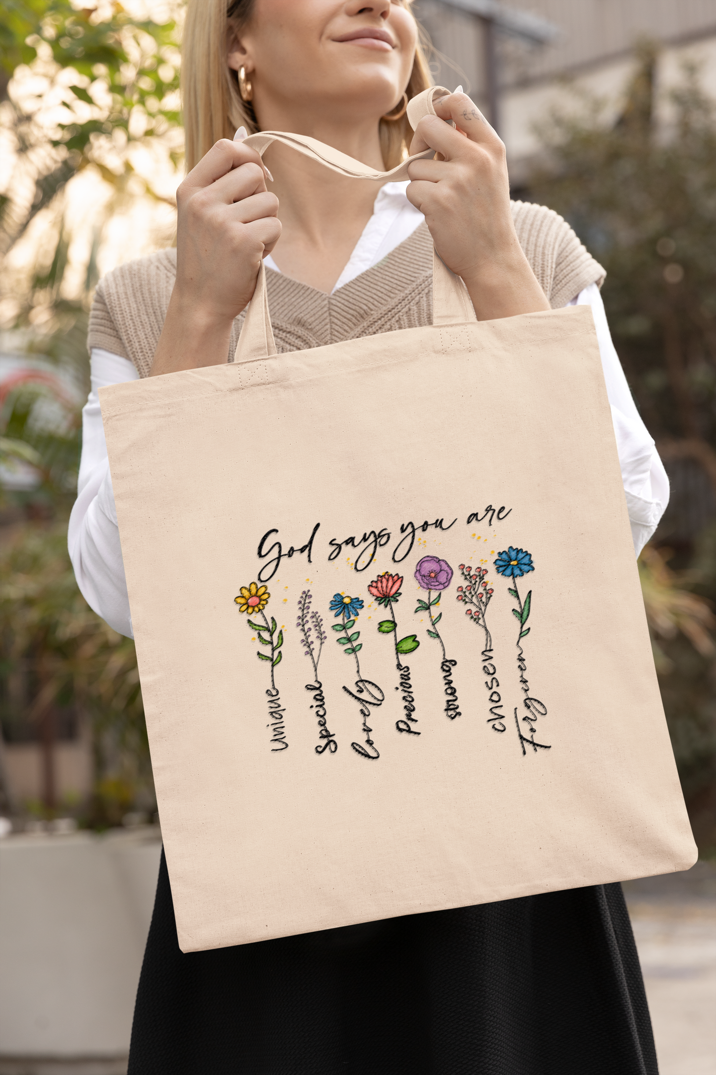 GOD SAYS - PROMISEKEEPER TOTES
