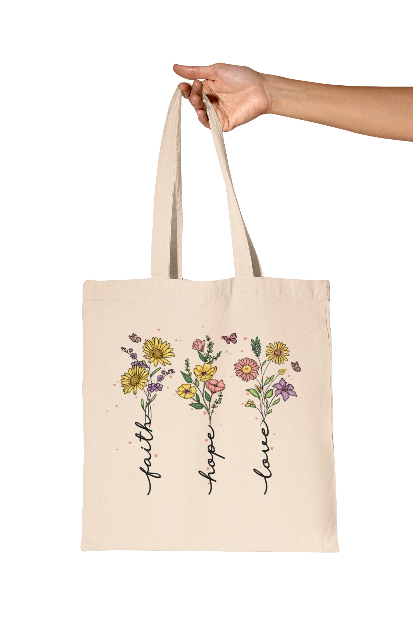 FAITH HOPE LOVE - PROMISEKEEPER TOTES