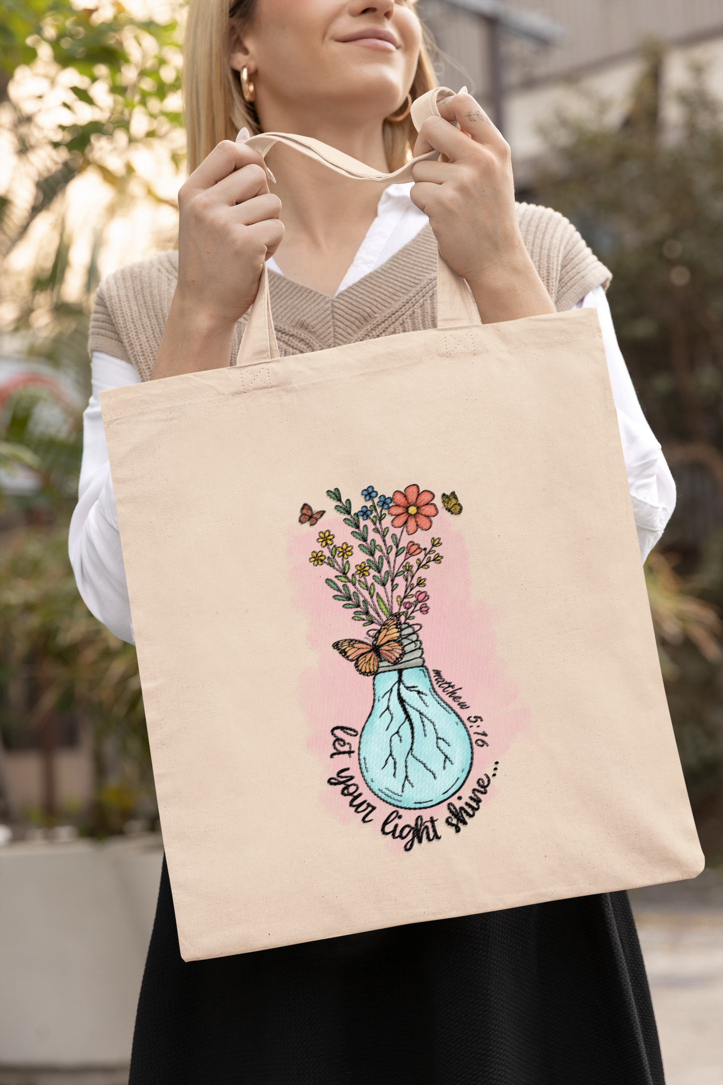 LET YOUR LIGHT SHINE - PROMISEKEEPER TOTES