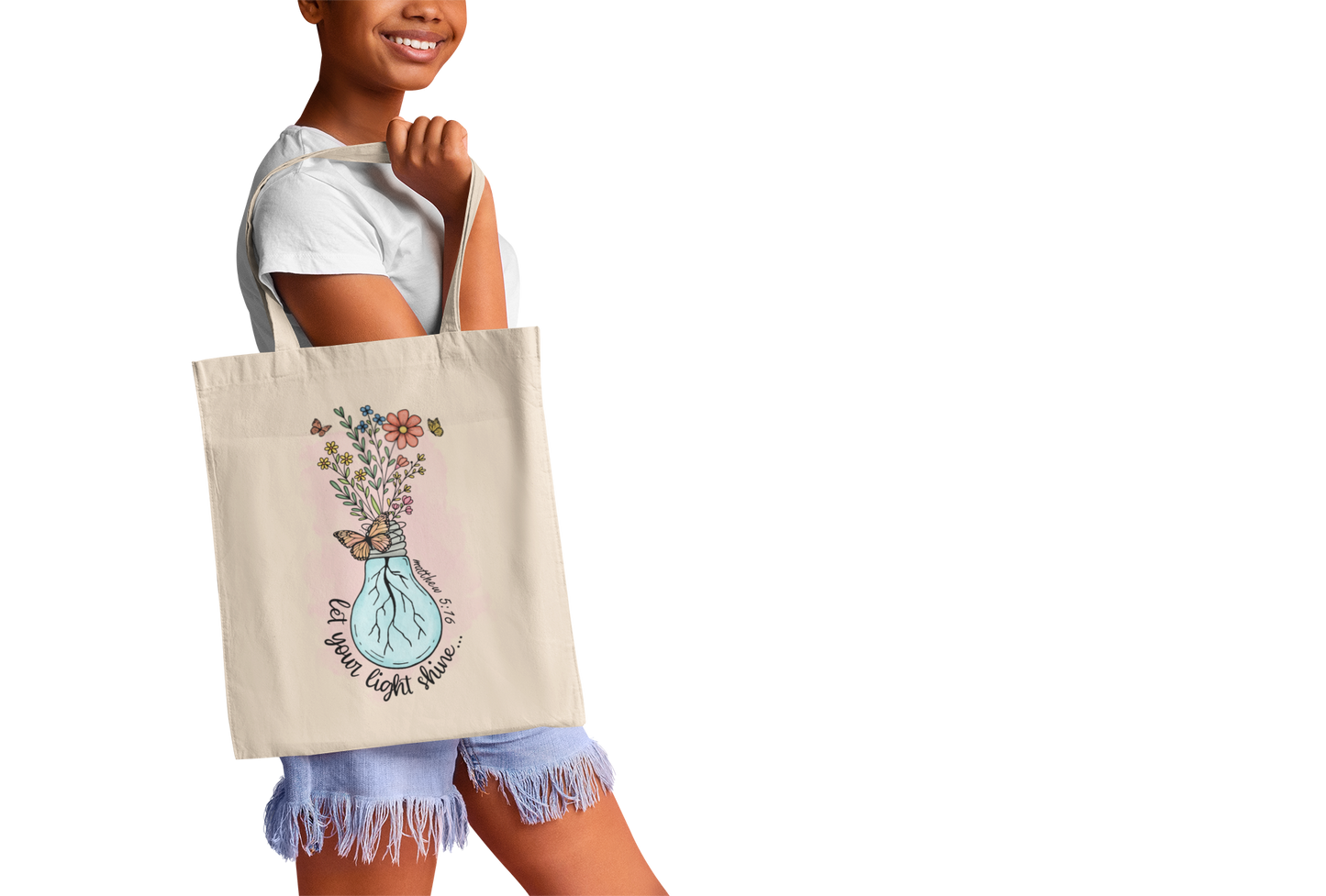 LET YOUR LIGHT SHINE - PROMISEKEEPER TOTES