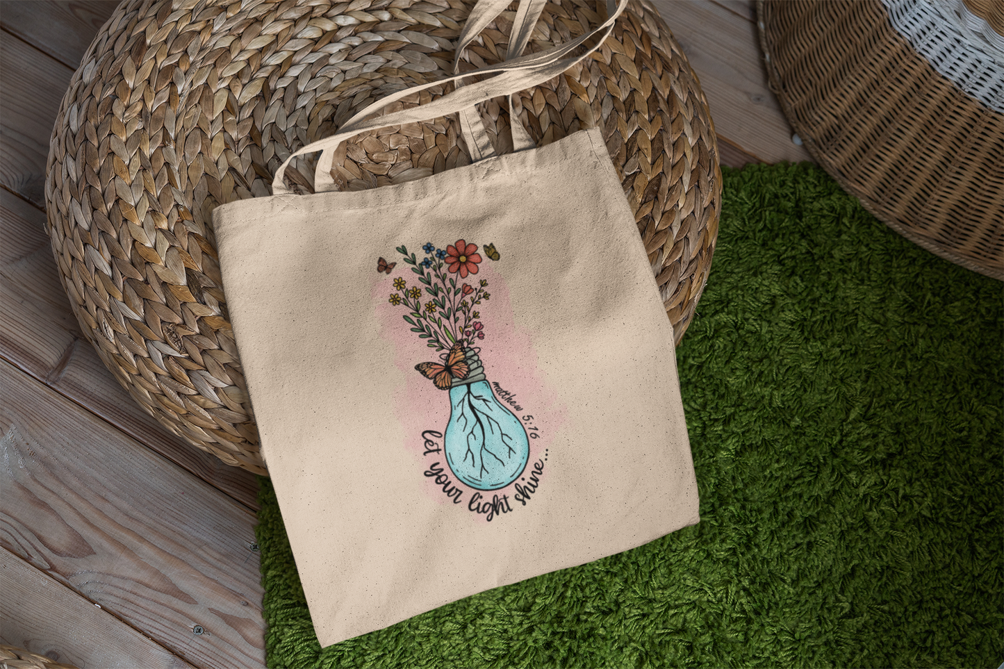 LET YOUR LIGHT SHINE - PROMISEKEEPER TOTES