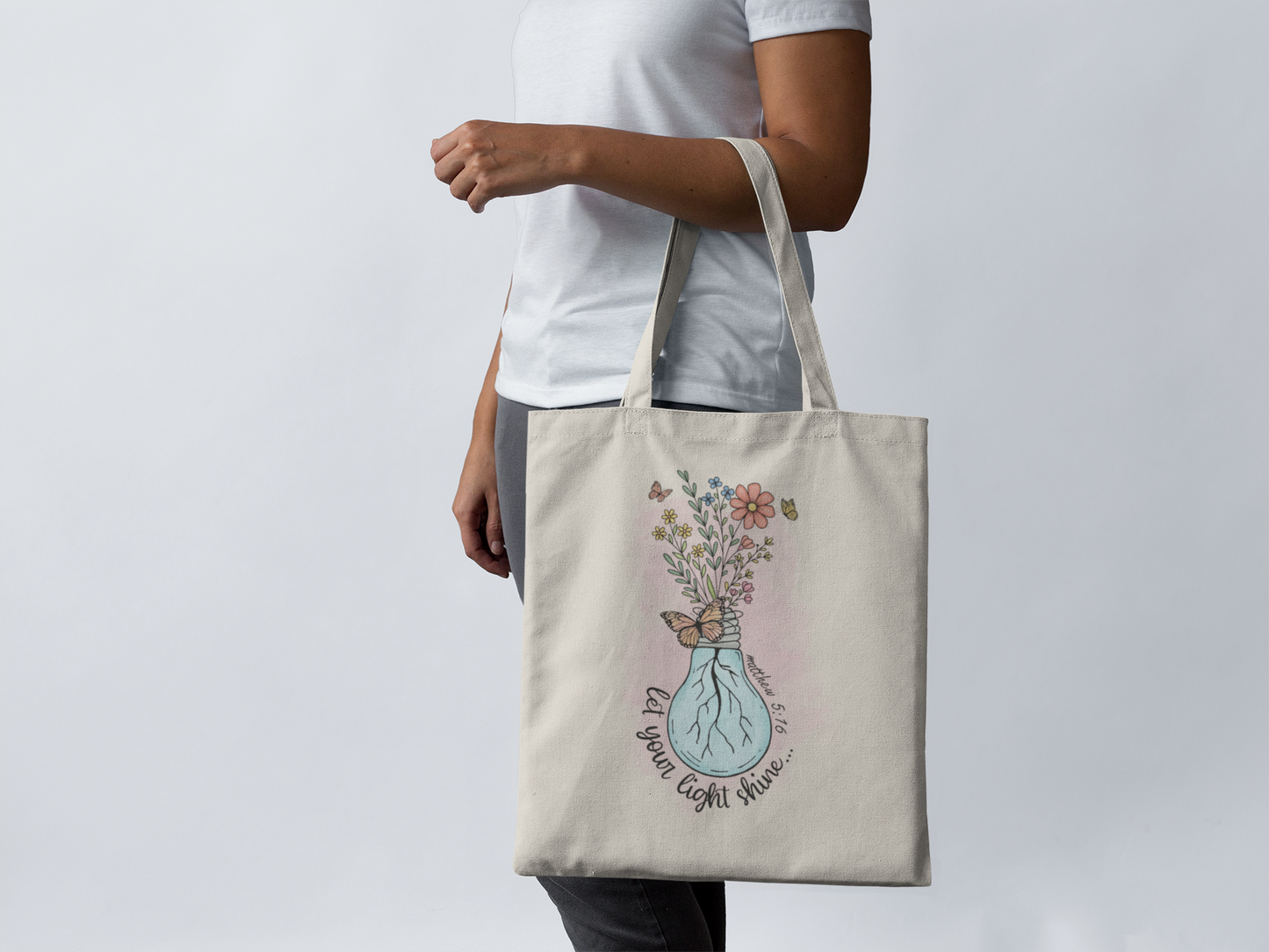LET YOUR LIGHT SHINE - PROMISEKEEPER TOTES