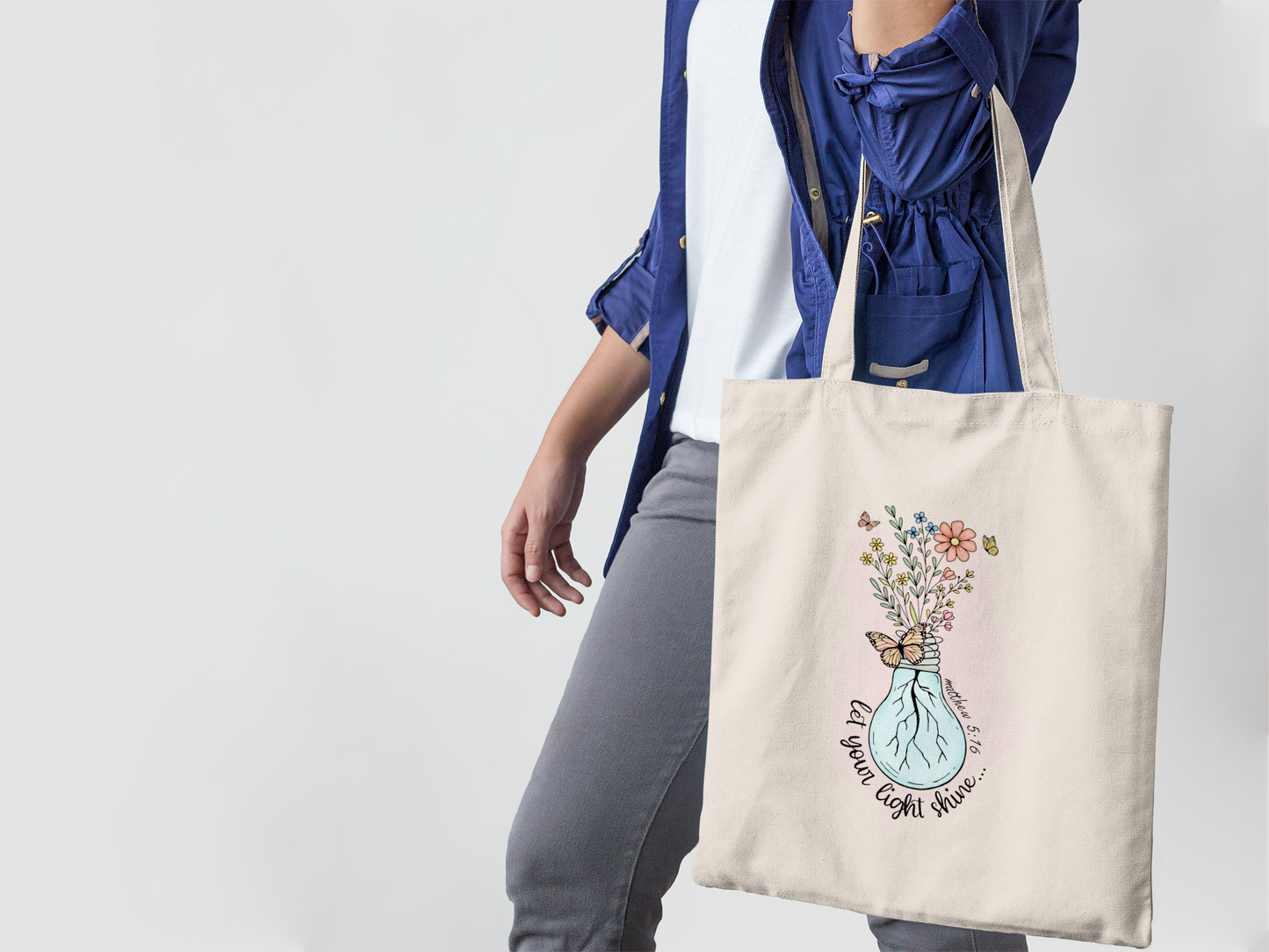 LET YOUR LIGHT SHINE - PROMISEKEEPER TOTES