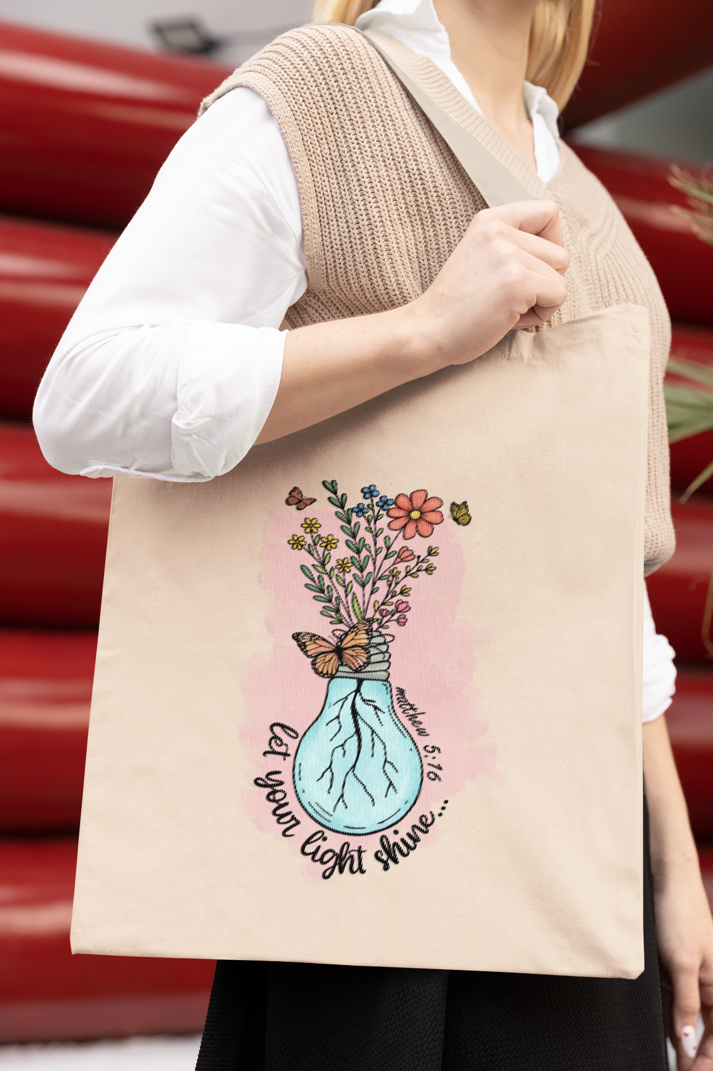 LET YOUR LIGHT SHINE - PROMISEKEEPER TOTES