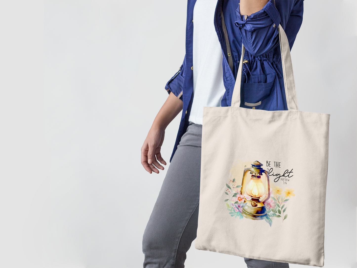 BE THE LIGHT - PROMISEKEEPER TOTES