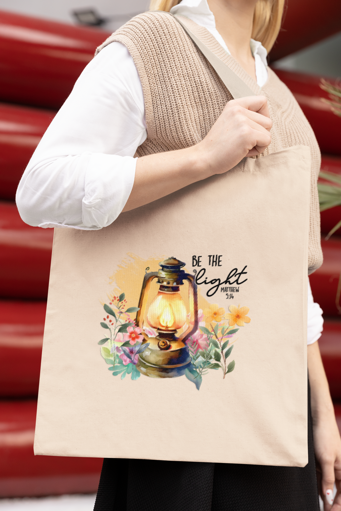 BE THE LIGHT - PROMISEKEEPER TOTES