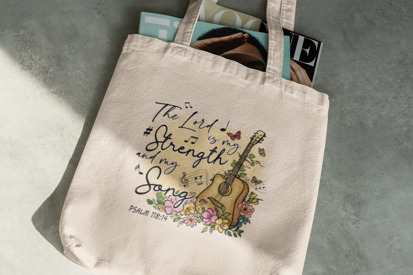 THE LORD IS MY STRENGTH AND MY SONG - PROMISEKEEPER TOTES