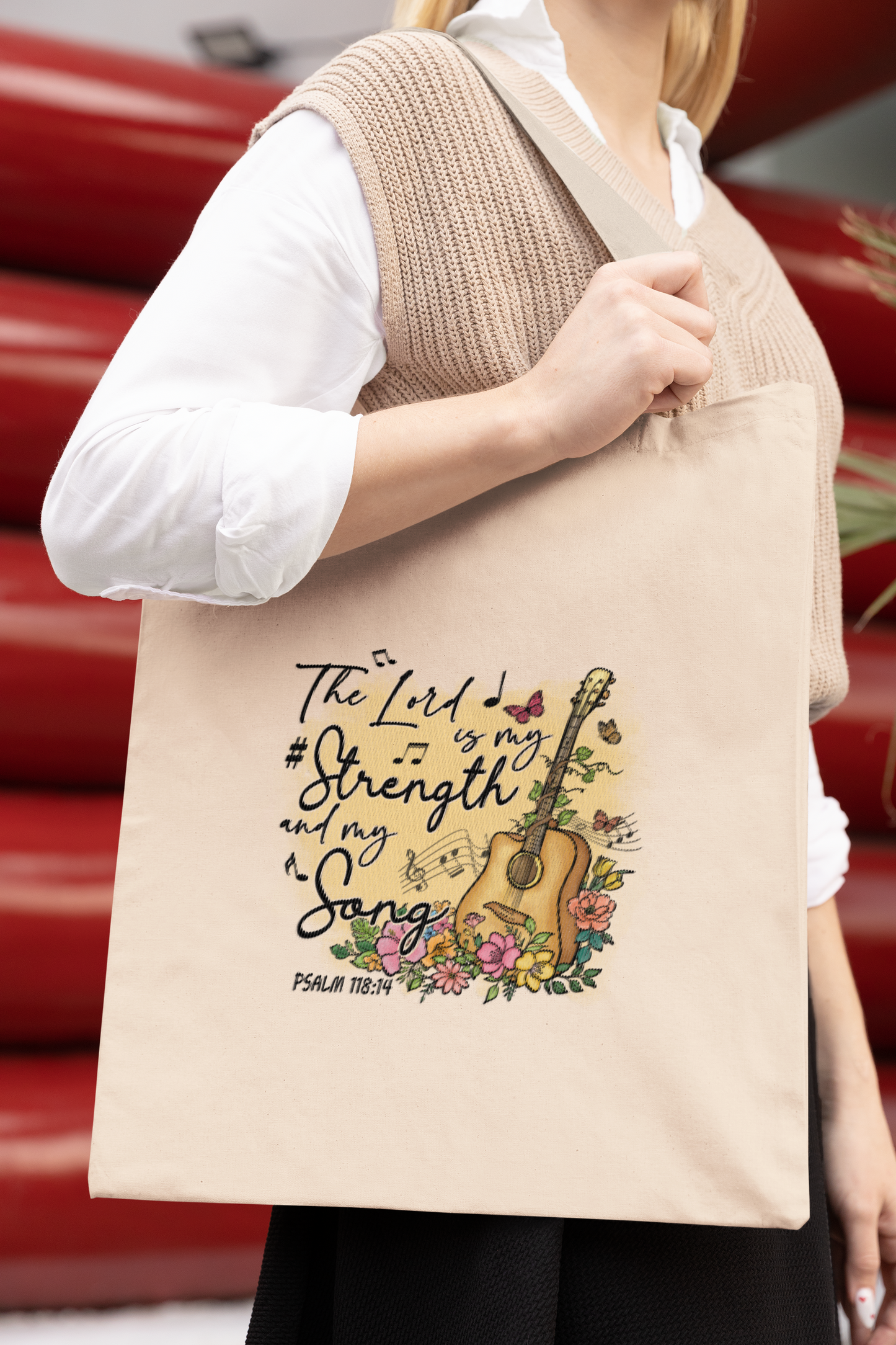 THE LORD IS MY STRENGTH AND MY SONG - PROMISEKEEPER TOTES