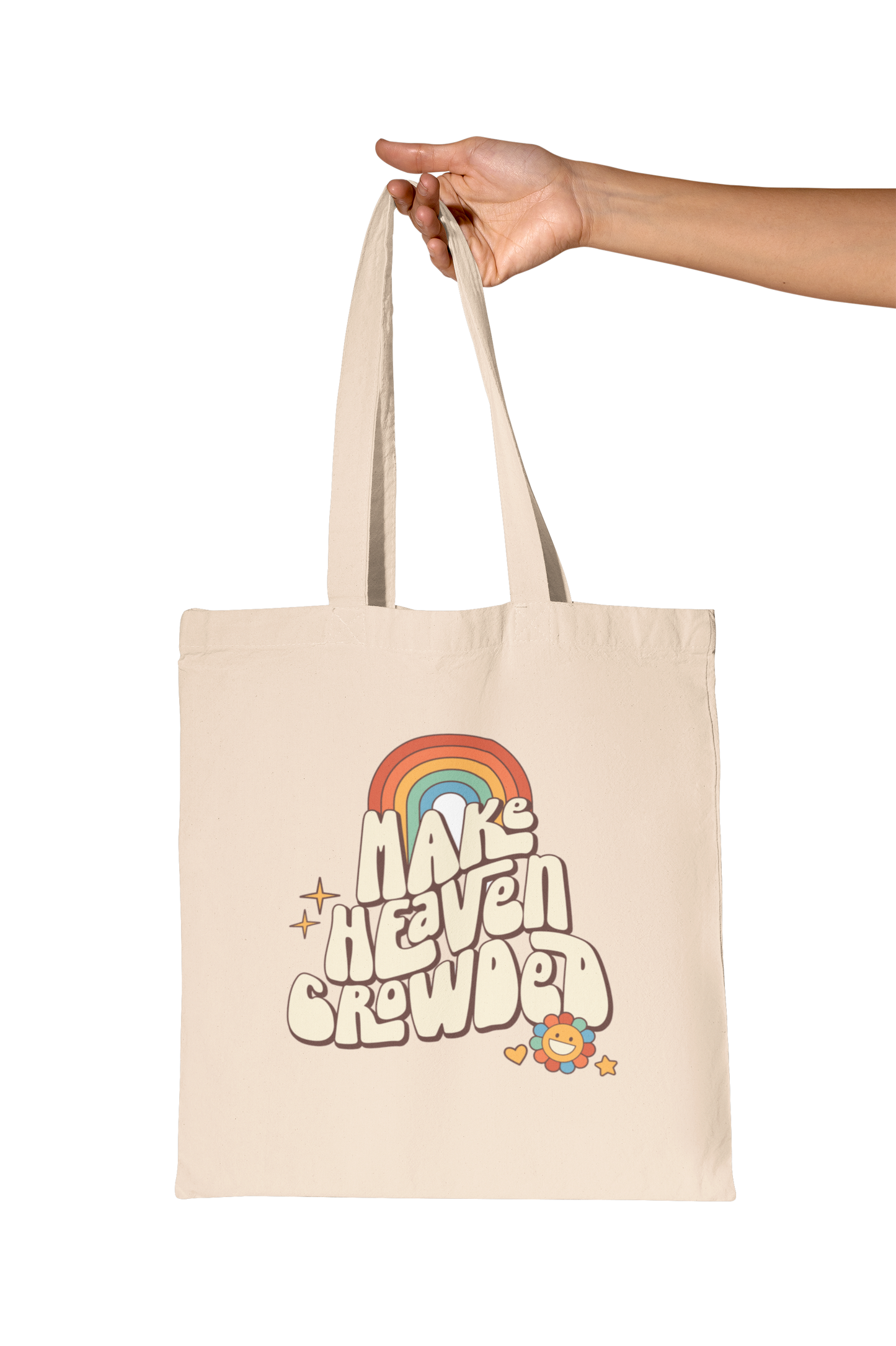 MAKE HEAVEN CROWDED - PROMISEKEEPER TOTES