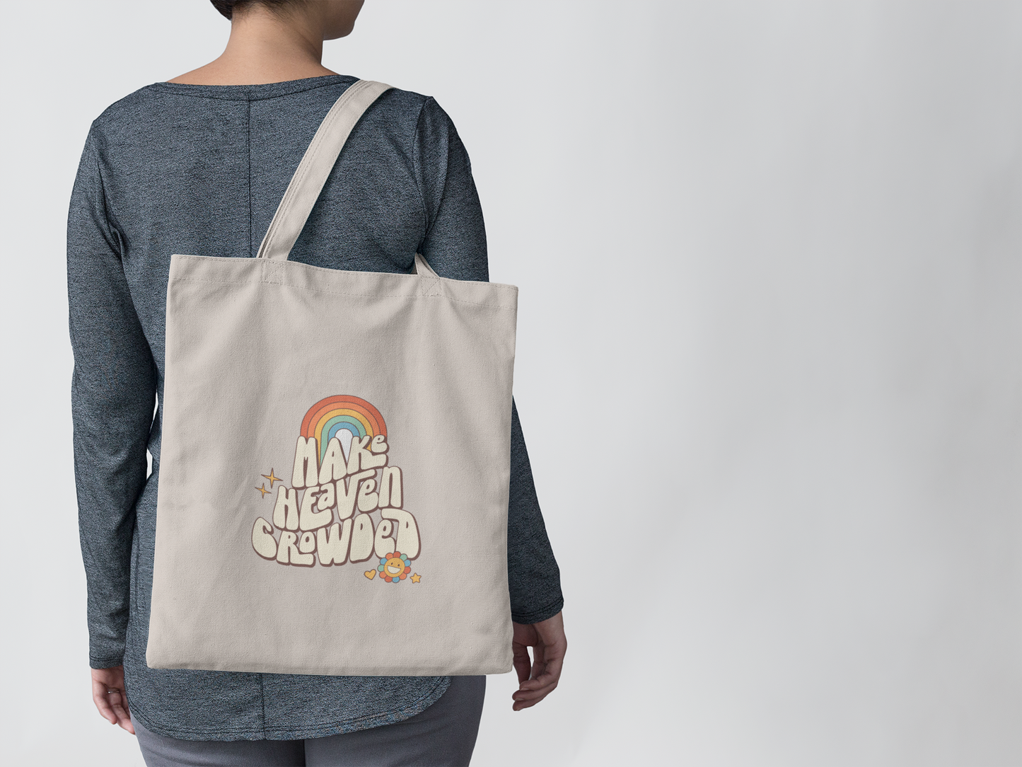 MAKE HEAVEN CROWDED - PROMISEKEEPER TOTES